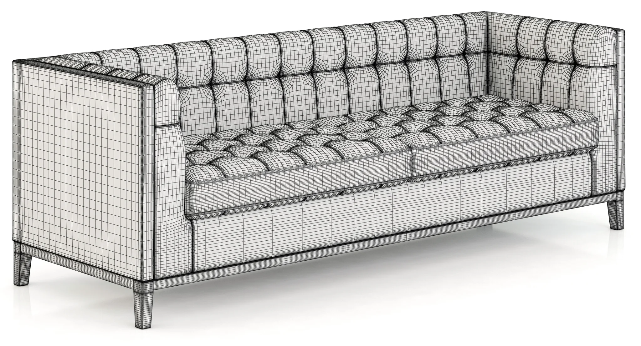 Eichholtz Aldgate Sofa — 3D model preview 3