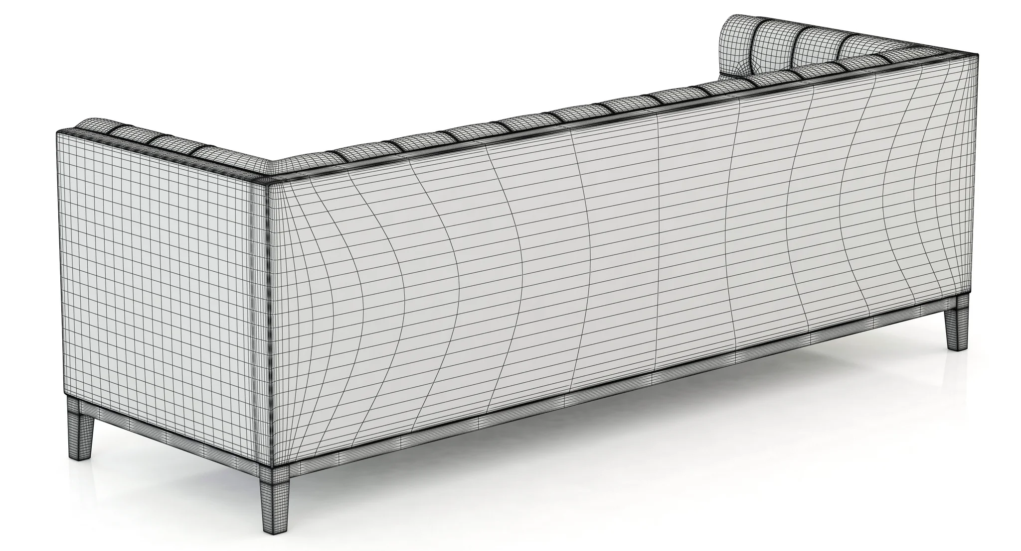 Eichholtz Aldgate Sofa — 3D model preview 8