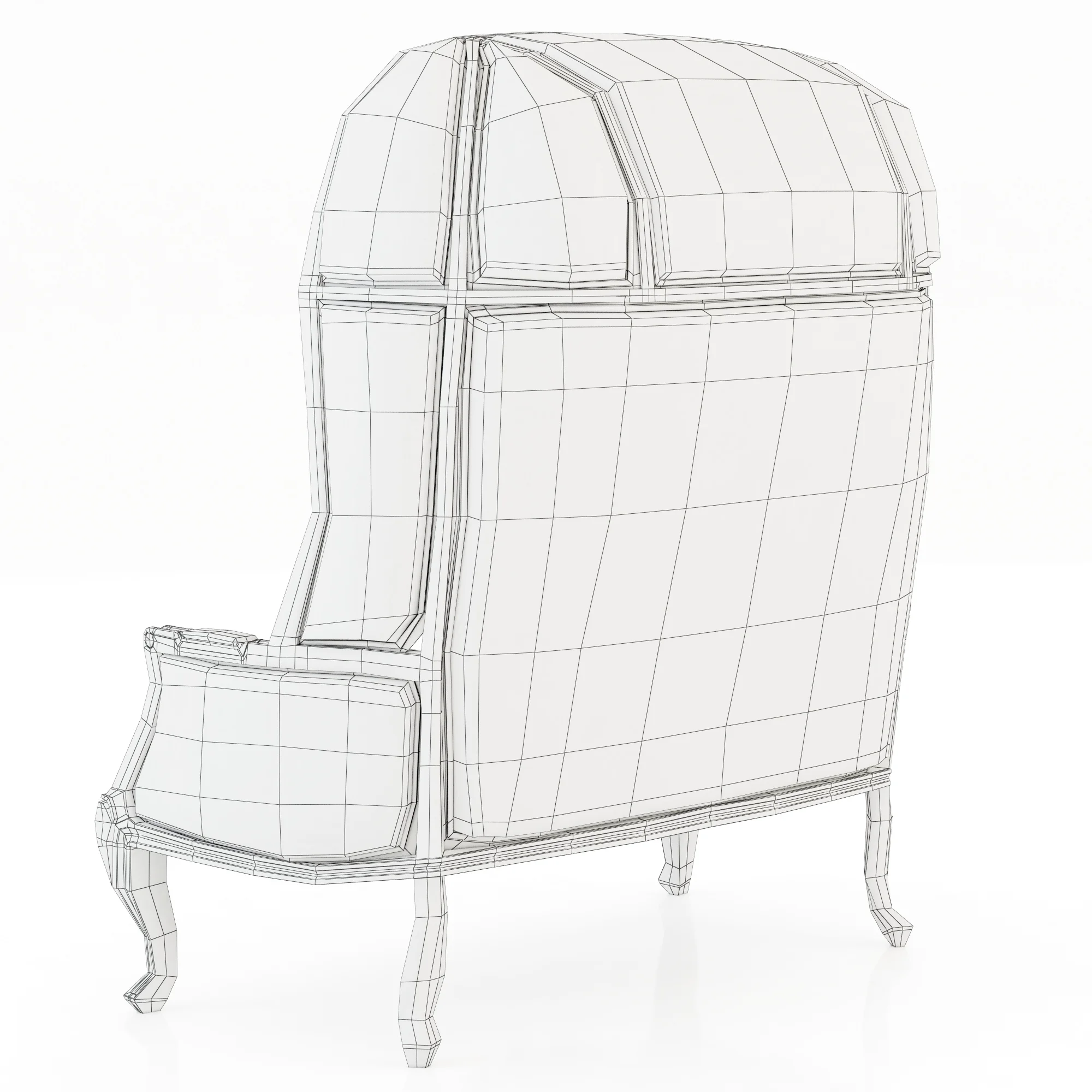 Brabbu Namib 2 Seat Sofa — 3D model preview 2