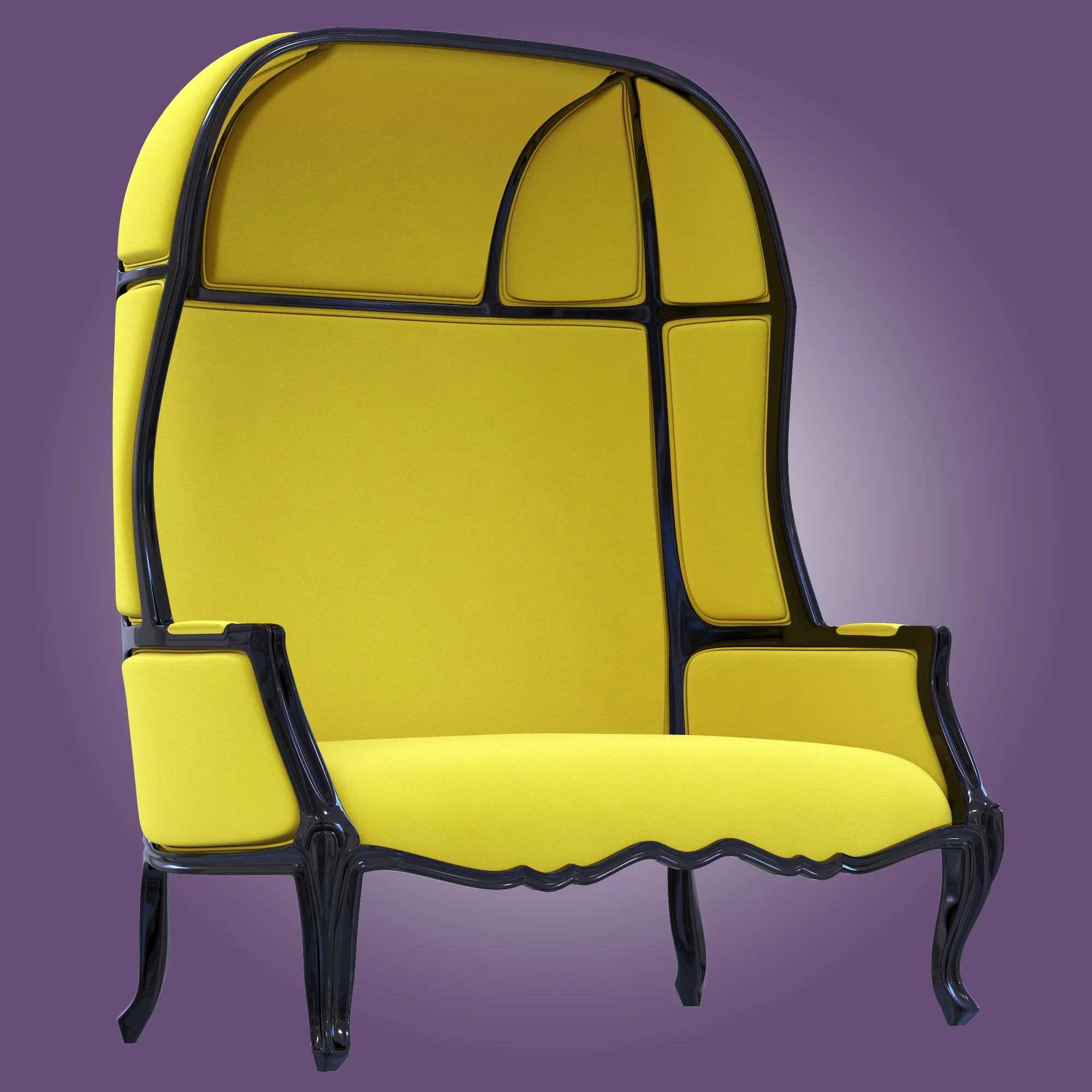 Brabbu Namib 2 Seat Sofa — 3D model preview 4
