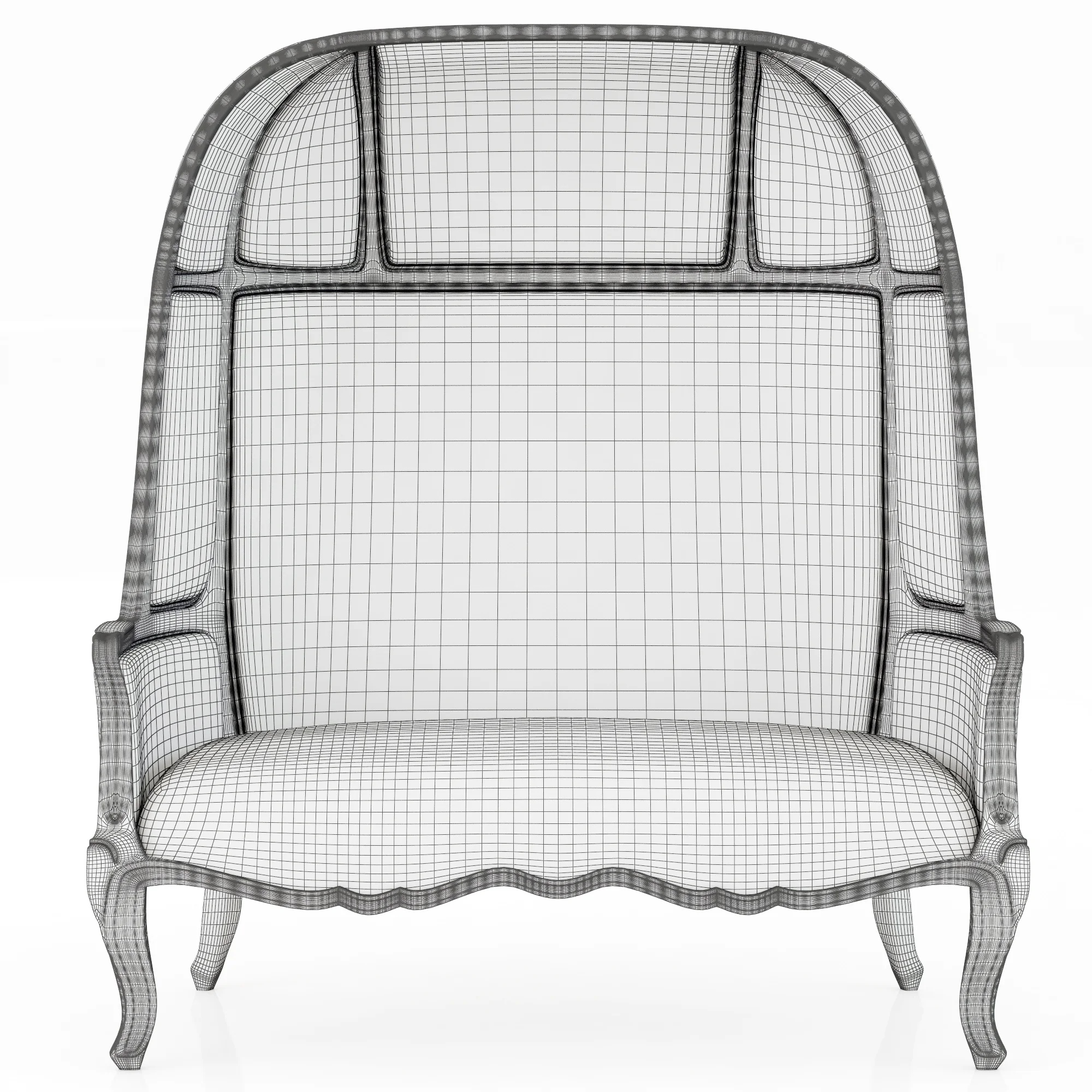 Brabbu Namib 2 Seat Sofa — 3D model preview 10