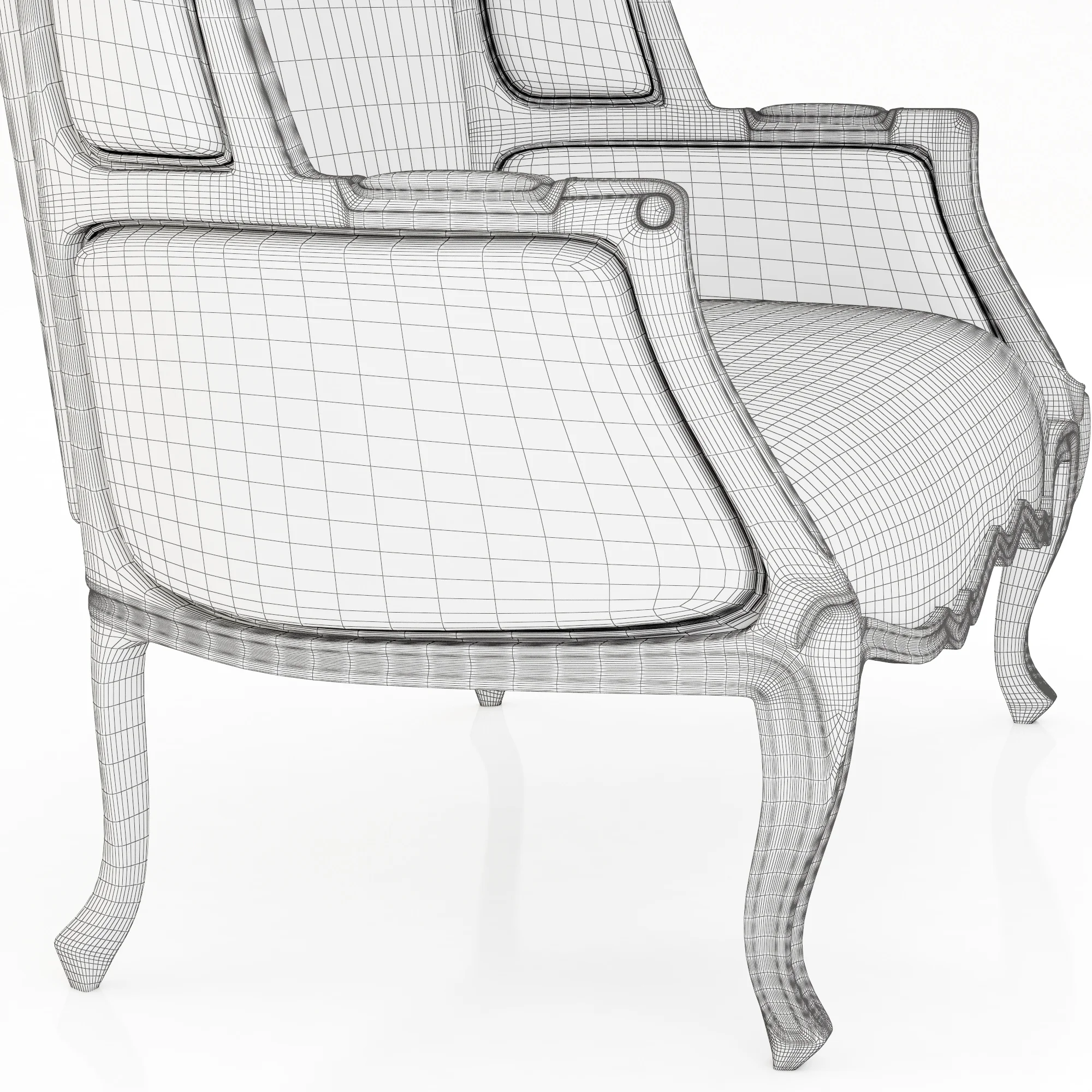 Brabbu Namib 2 Seat Sofa — 3D model preview 12