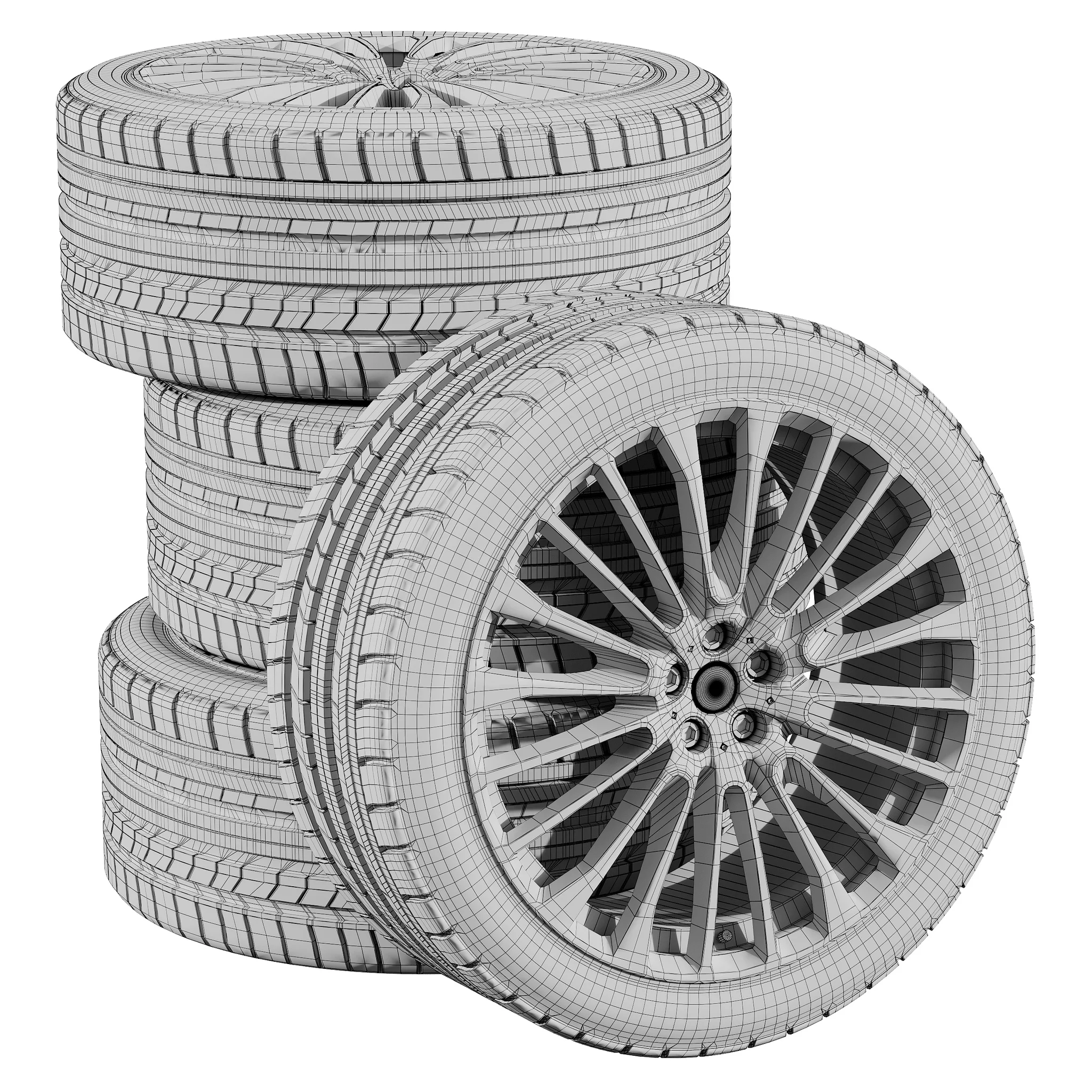 BMW Tires — 3D model preview 1