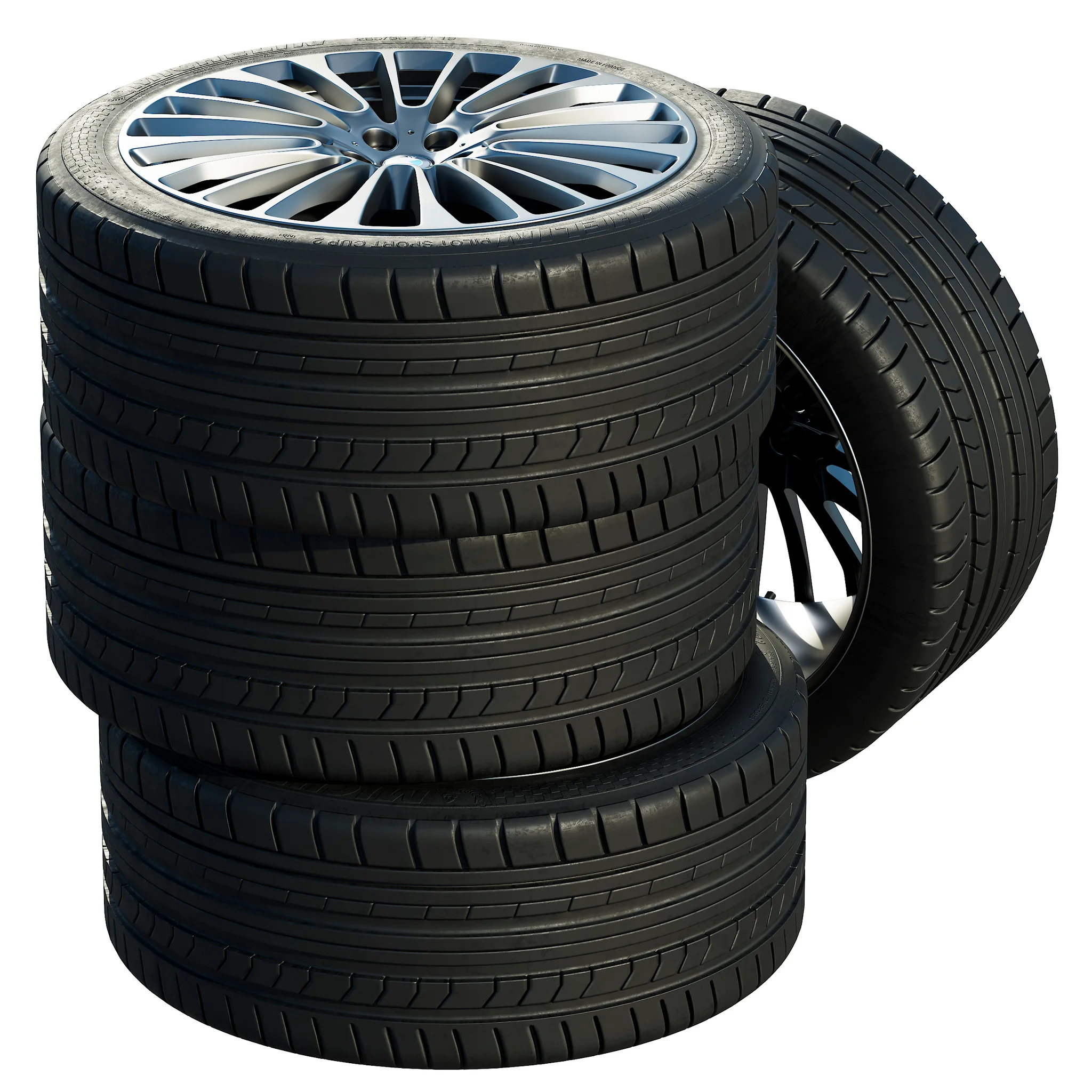 BMW Tires — 3D model preview 3