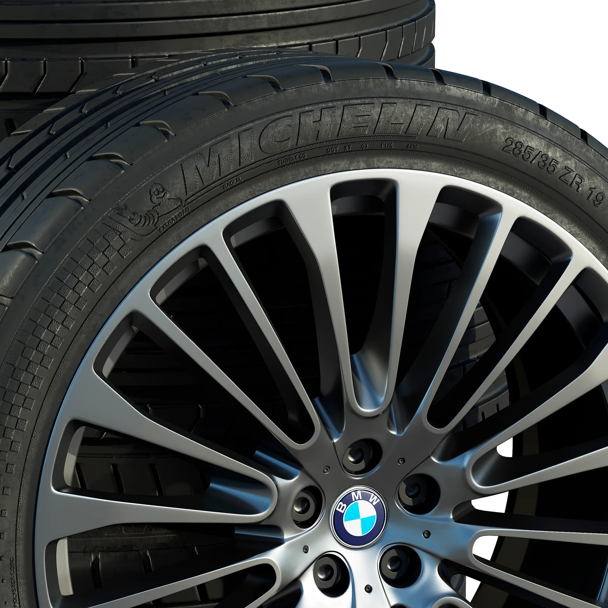 BMW Tires — 3D model preview 4