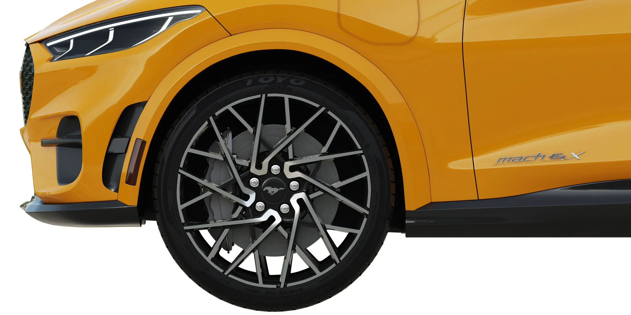 Ford Mustang MACH E GT, 3D model preview 3