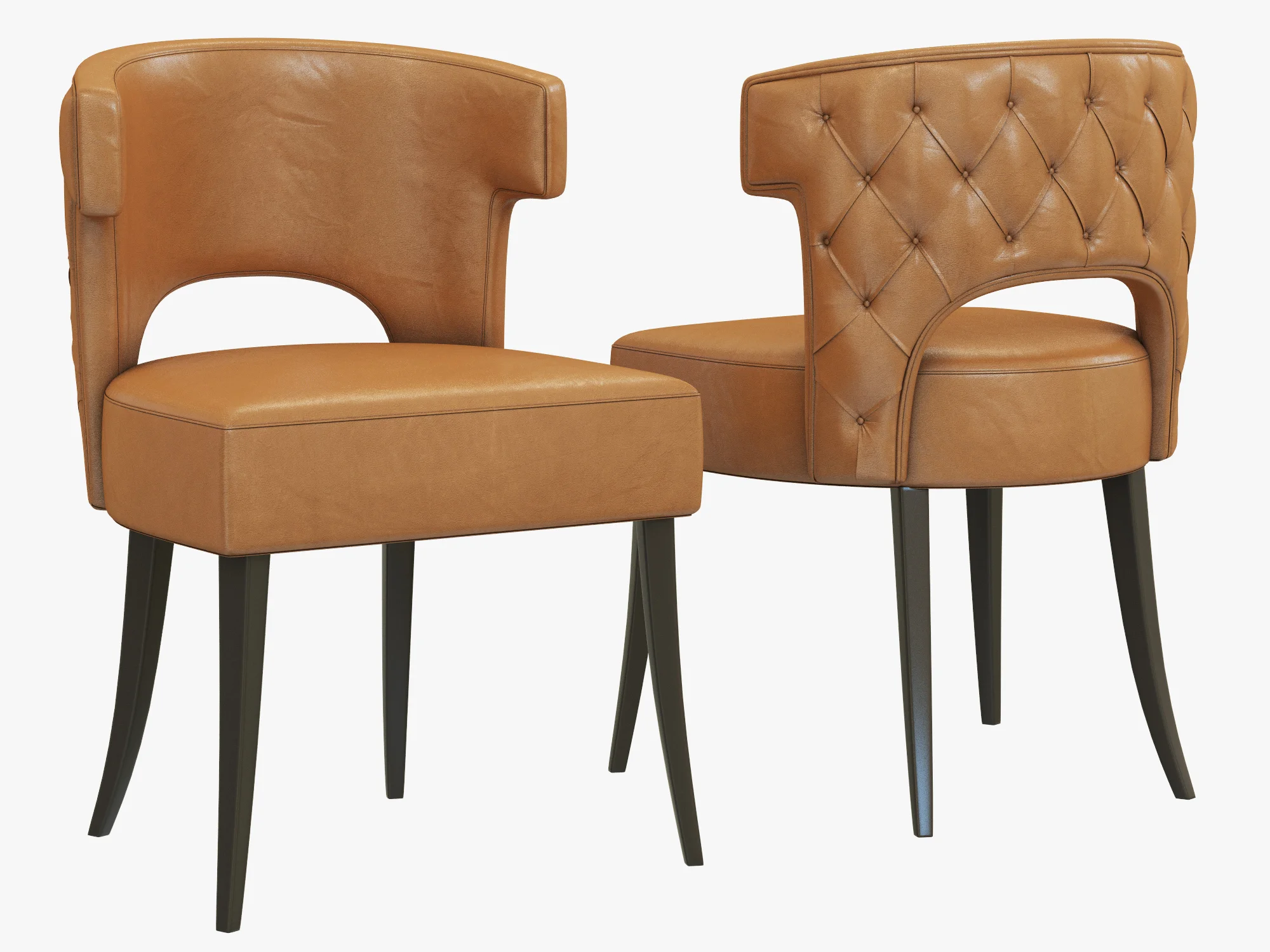 Brabbu Kansas Dining Chair 2 — 3D model preview 1