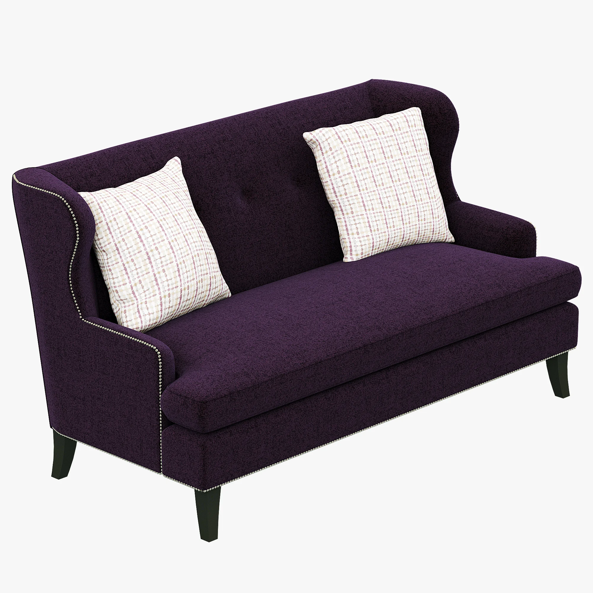 Bernhardt Nadine Sofette — 3D model preview 3
