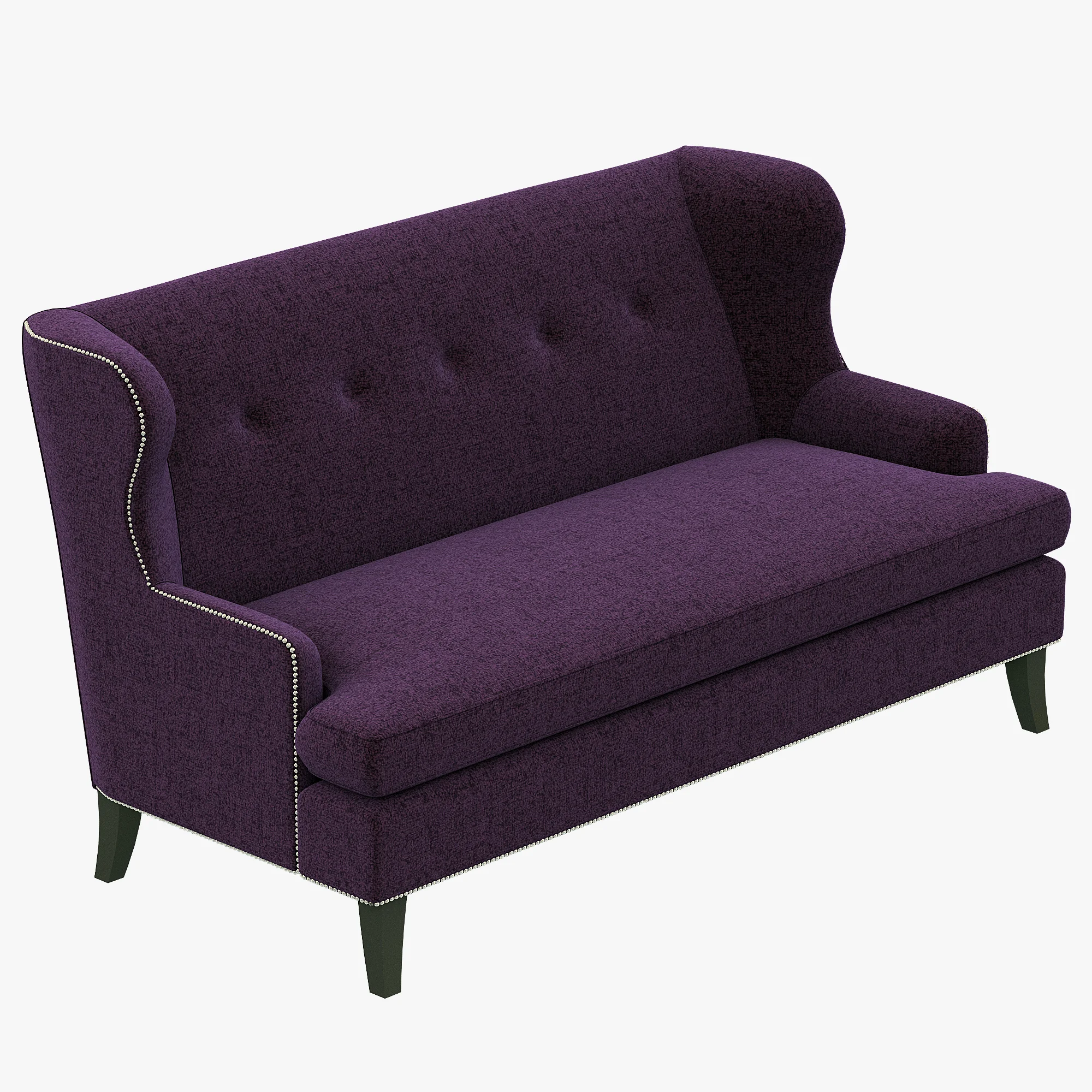 Bernhardt Nadine Sofette — 3D model preview 4
