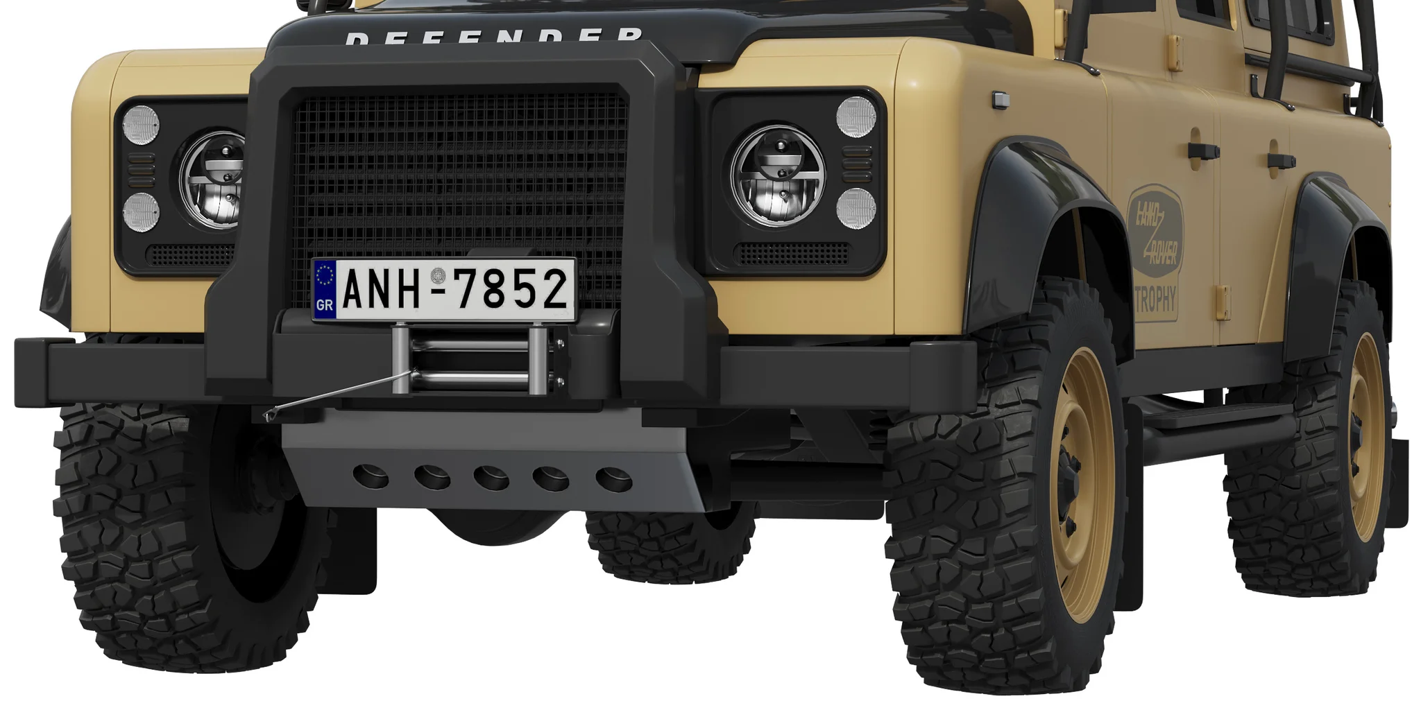 Land Rover Defender Works V8 Trophy, 3D model preview 2