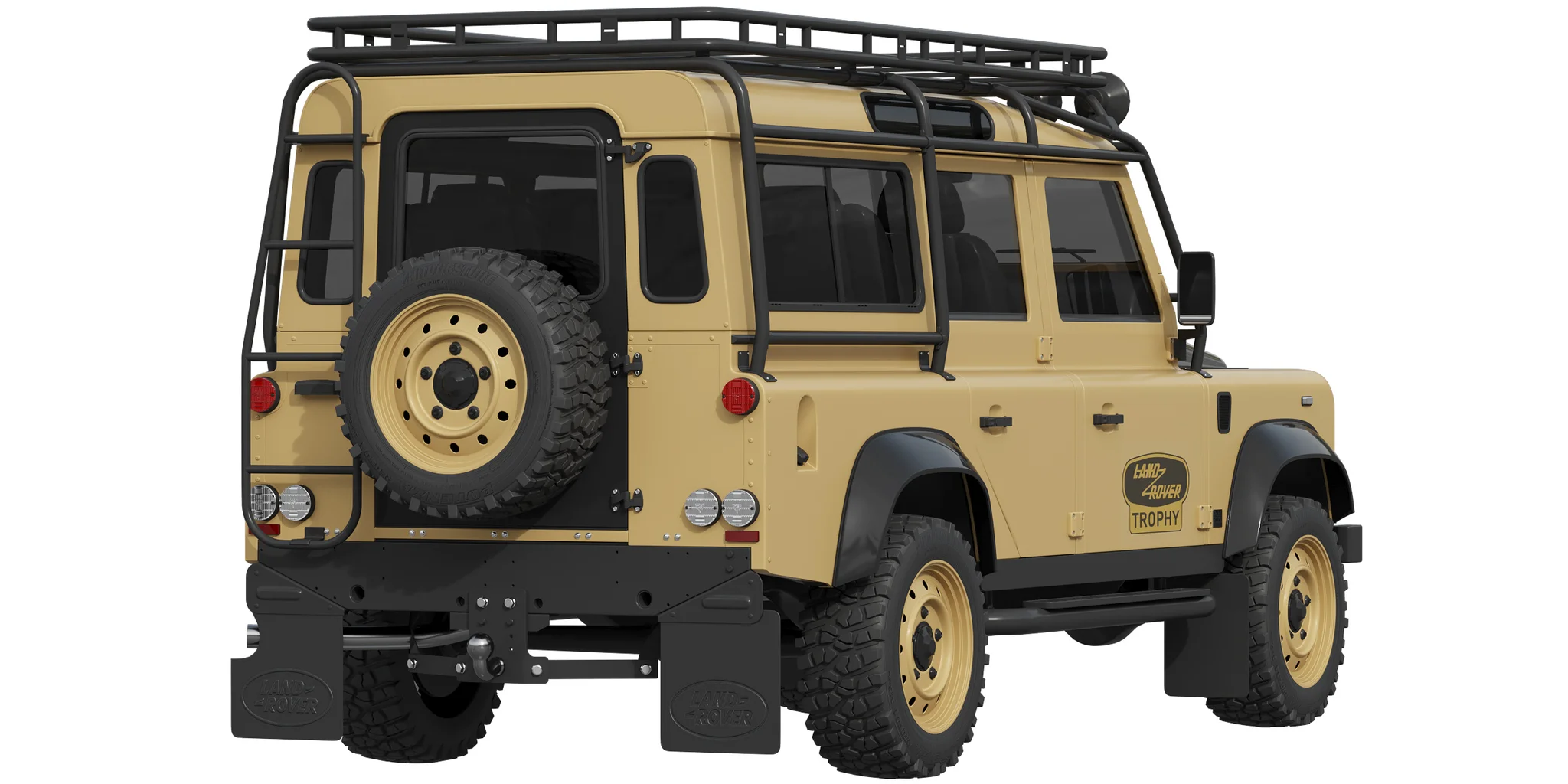 Land Rover Defender Works V8 Trophy, 3D model preview 6