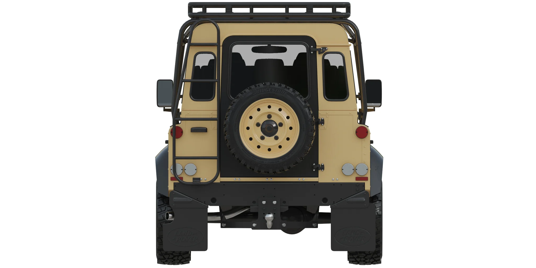 Land Rover Defender Works V8 Trophy, 3D model preview 11