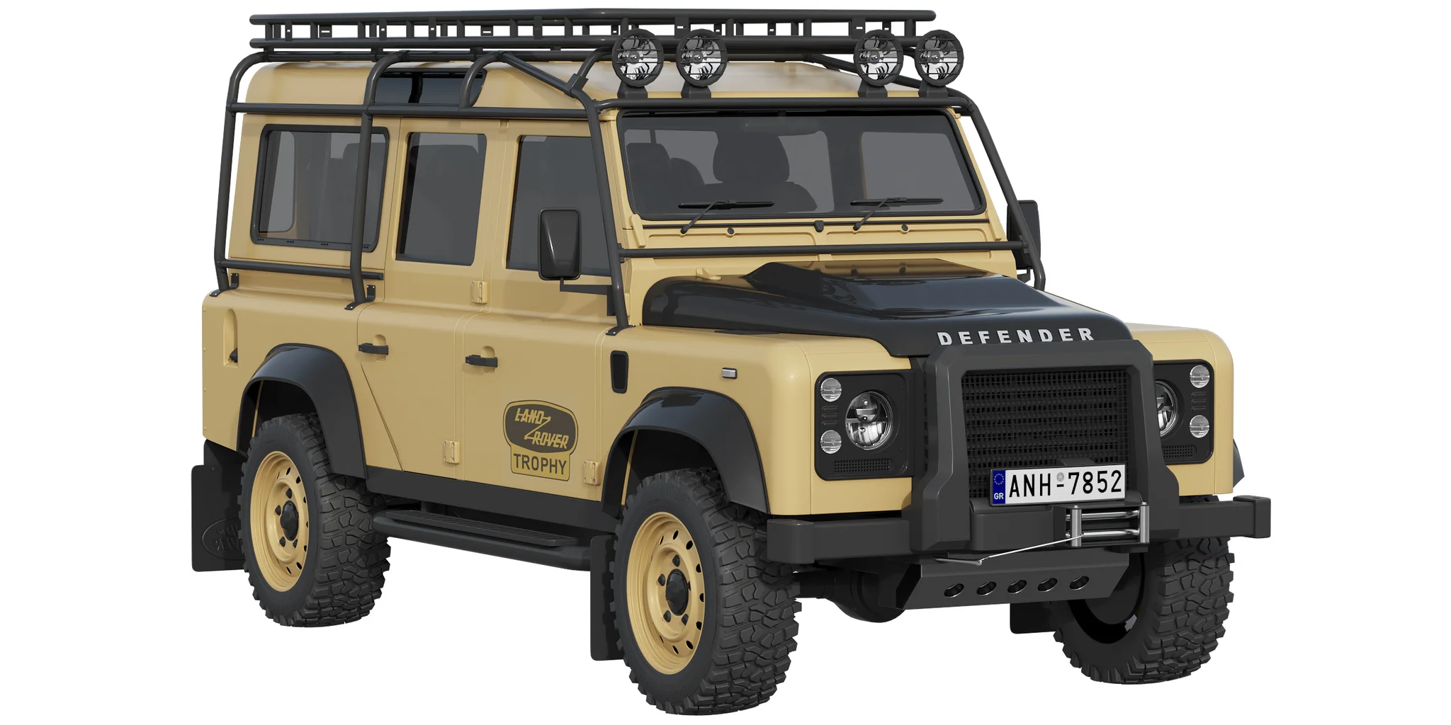 Land Rover Defender Works V8 Trophy, 3D model preview 15