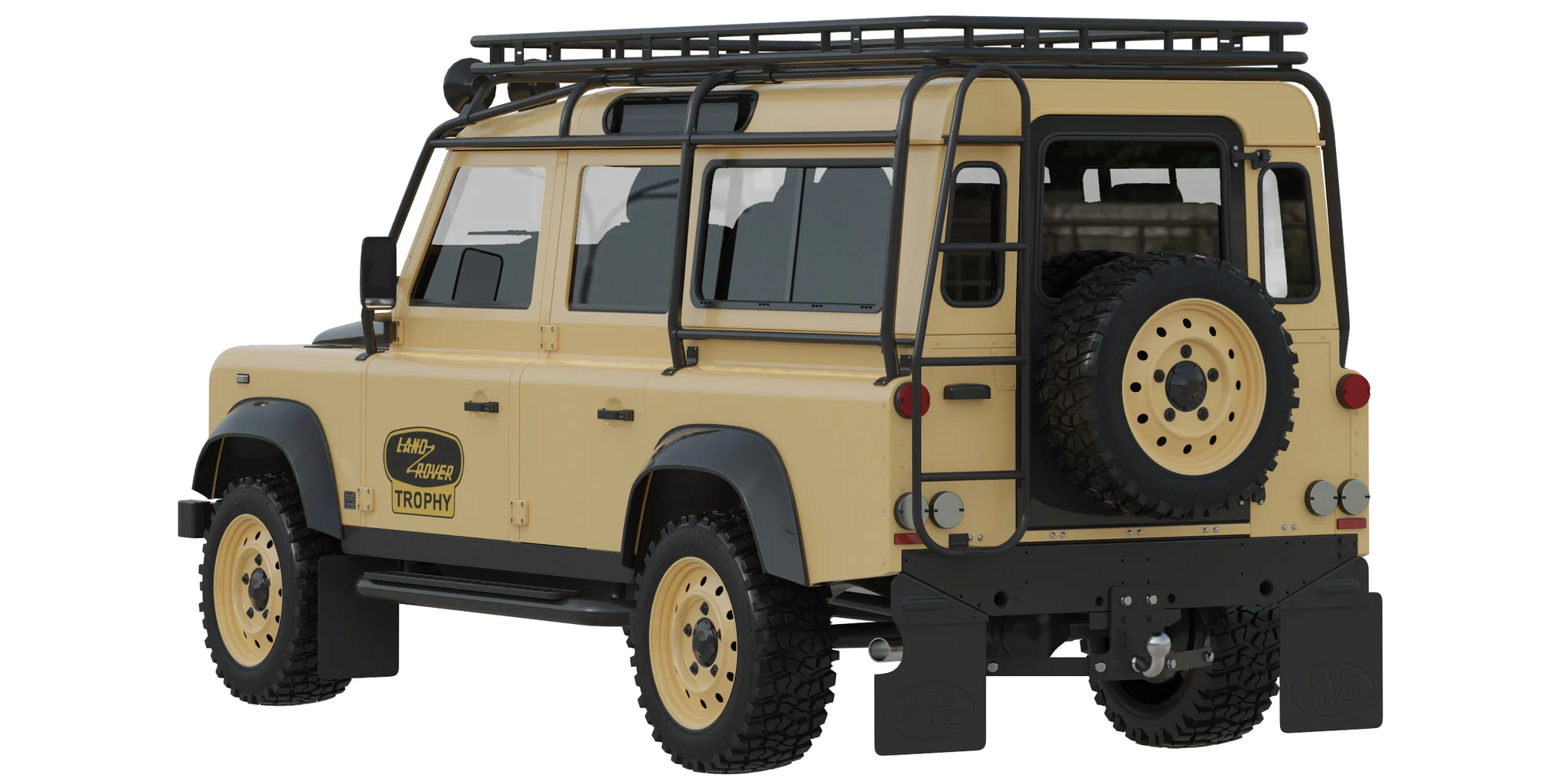 Land Rover Defender Works V8 Trophy, 3D model preview 24