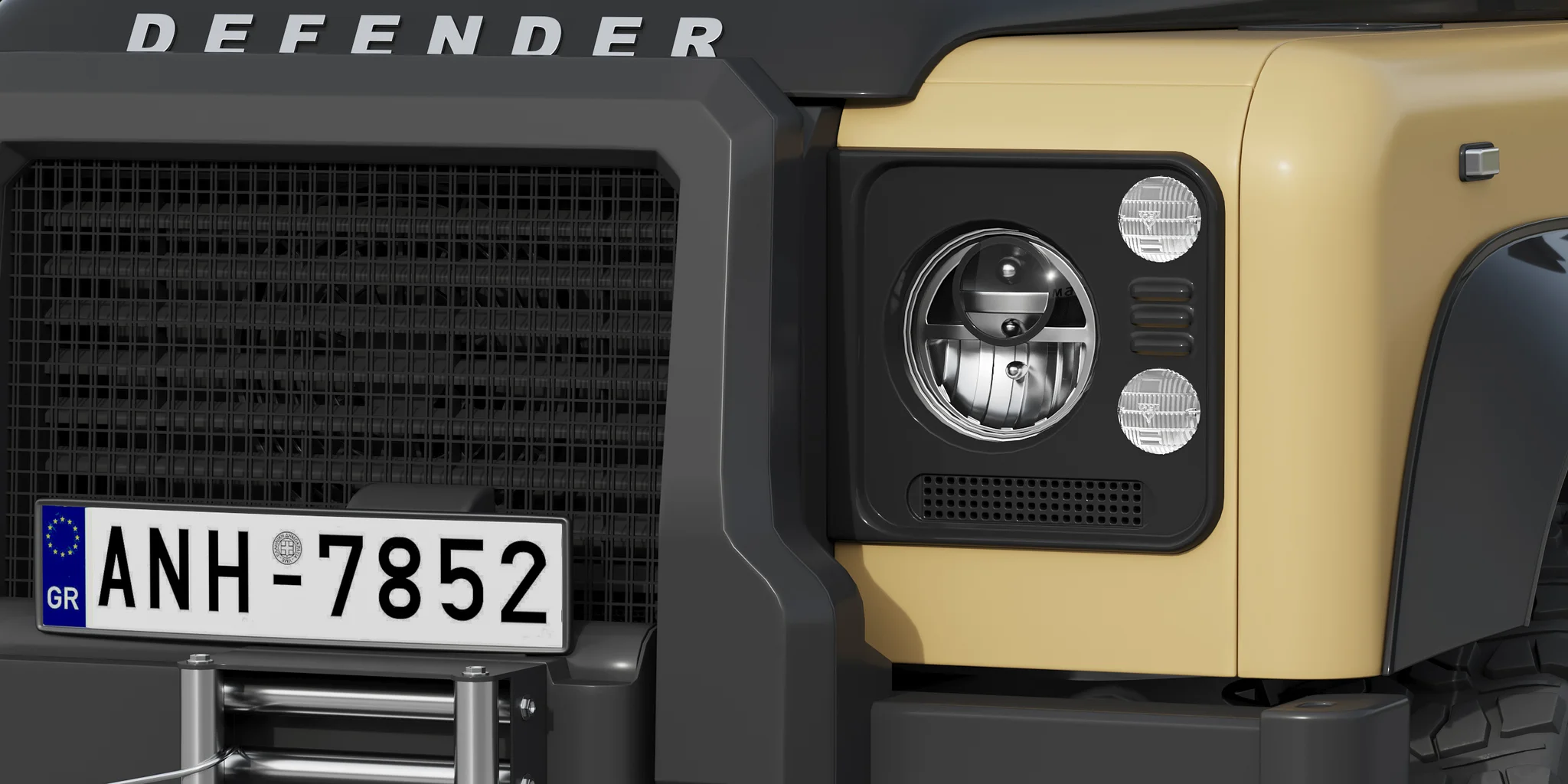 Land Rover Defender Works V8 Trophy, 3D model preview 26