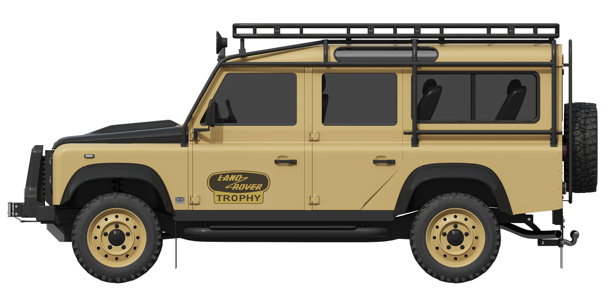 Land Rover Defender Works V8 Trophy, 3D model preview 27