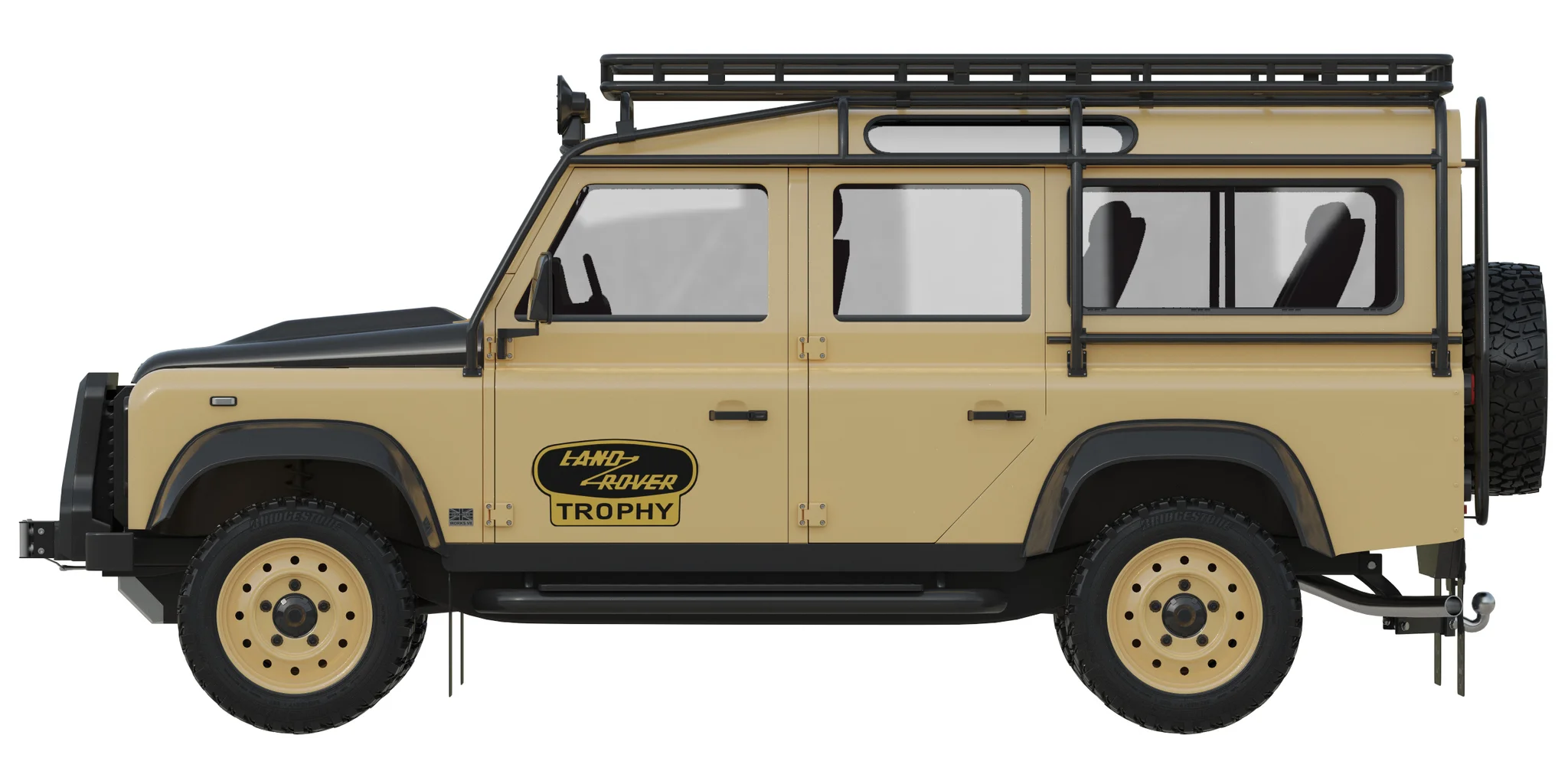 Land Rover Defender Works V8 Trophy, 3D model preview 29