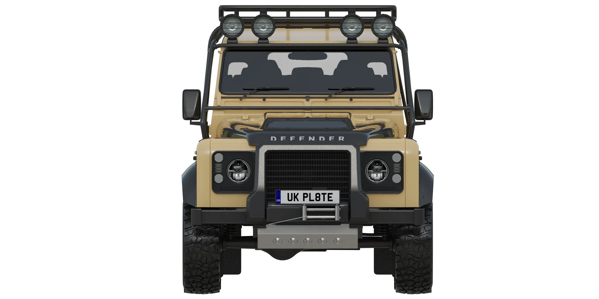 Land Rover Defender Works V8 Trophy, 3D model preview 33