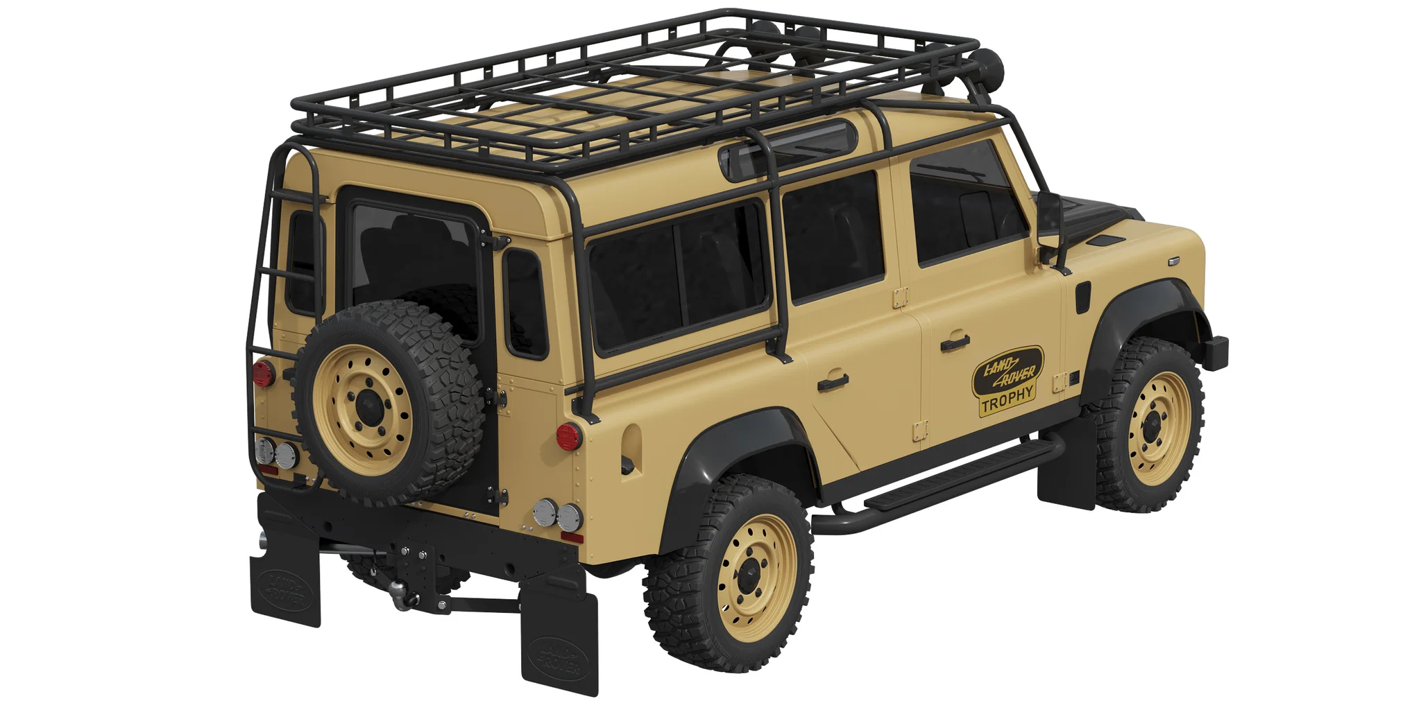 Land Rover Defender Works V8 Trophy, 3D model preview 34
