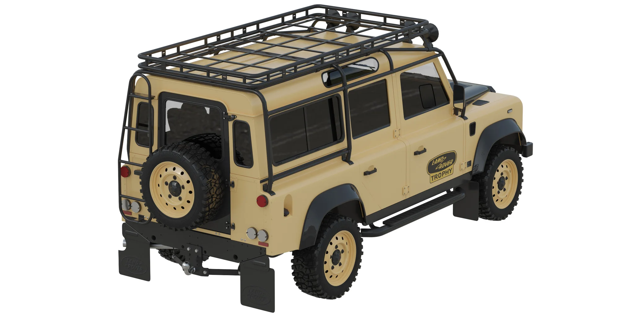 Land Rover Defender Works V8 Trophy, 3D model preview 36