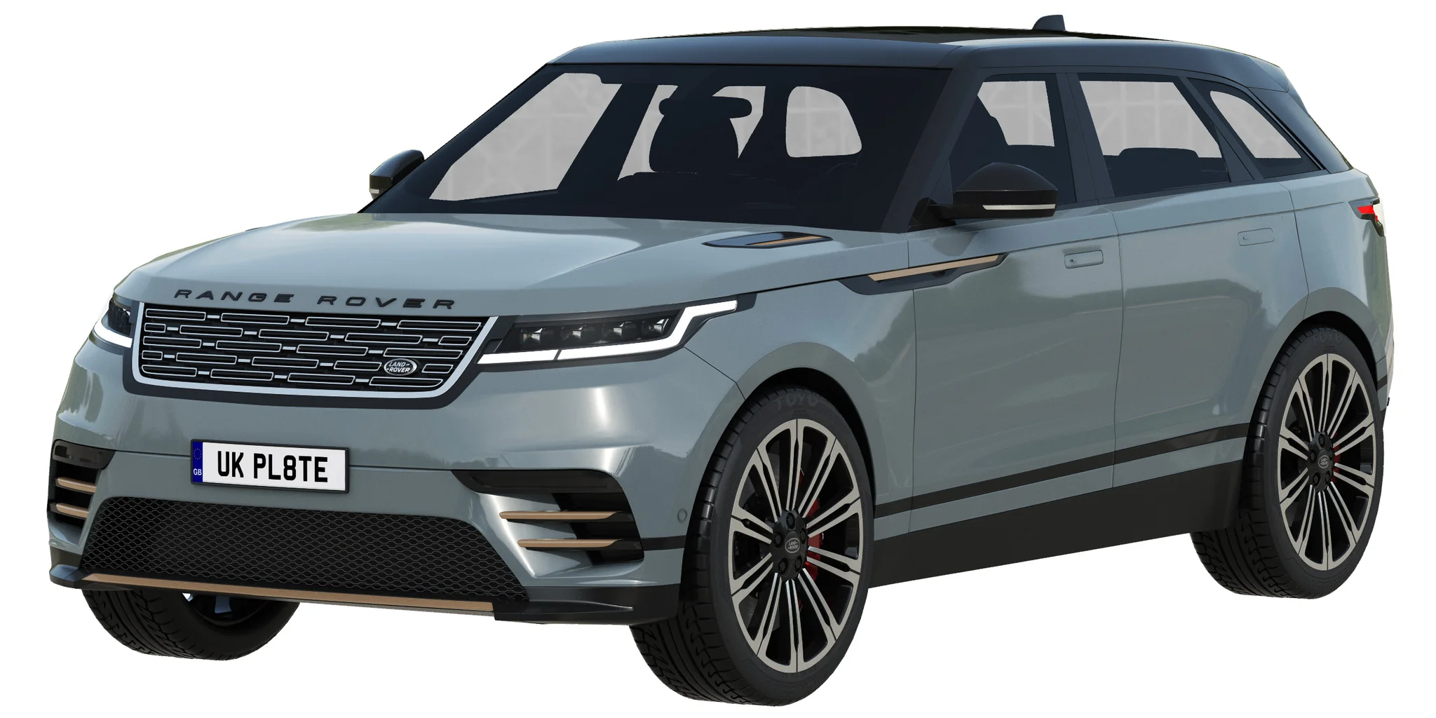 Land Rover Range Rover Velar, 3D model preview 13