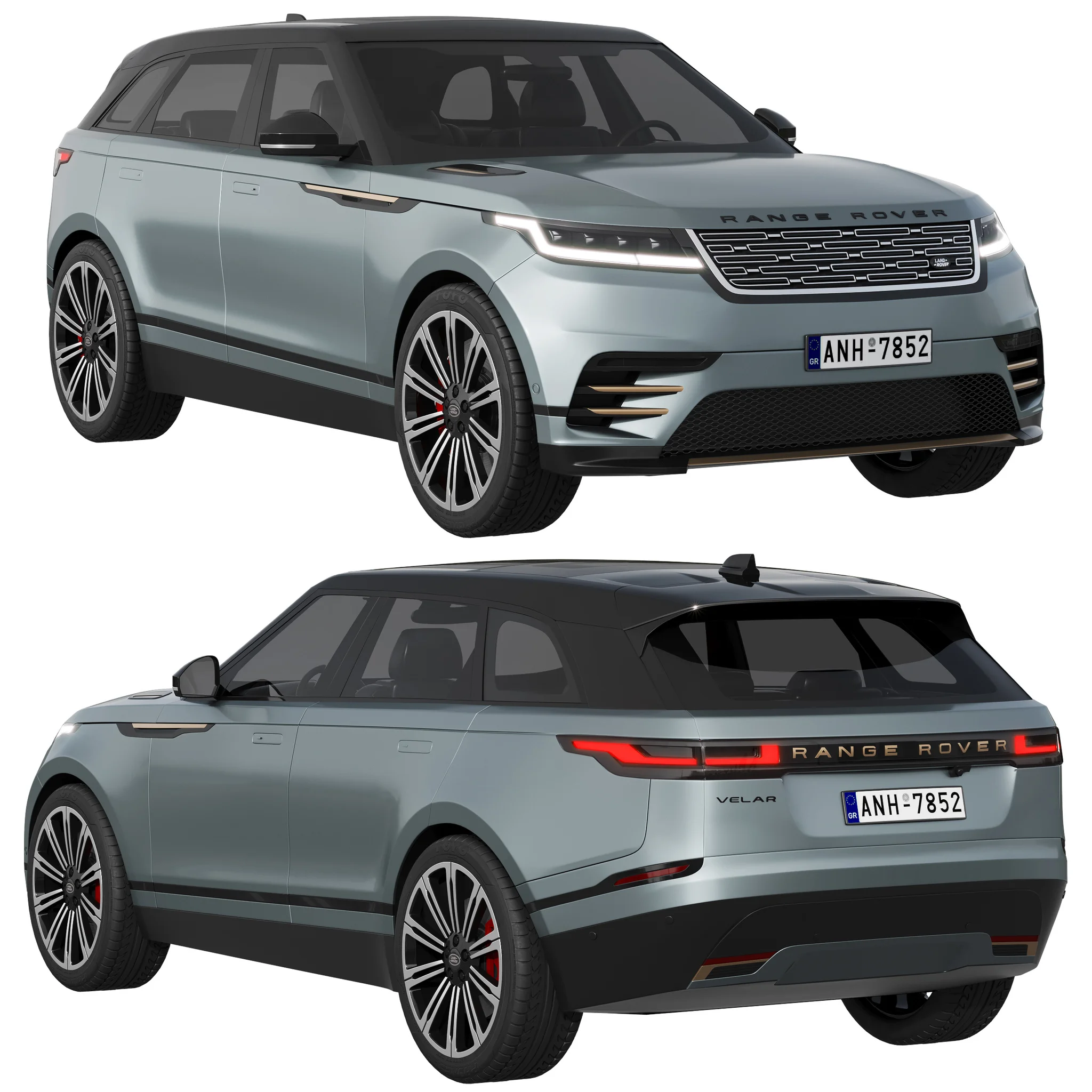 Land Rover Range Rover Velar, 3D model preview 16