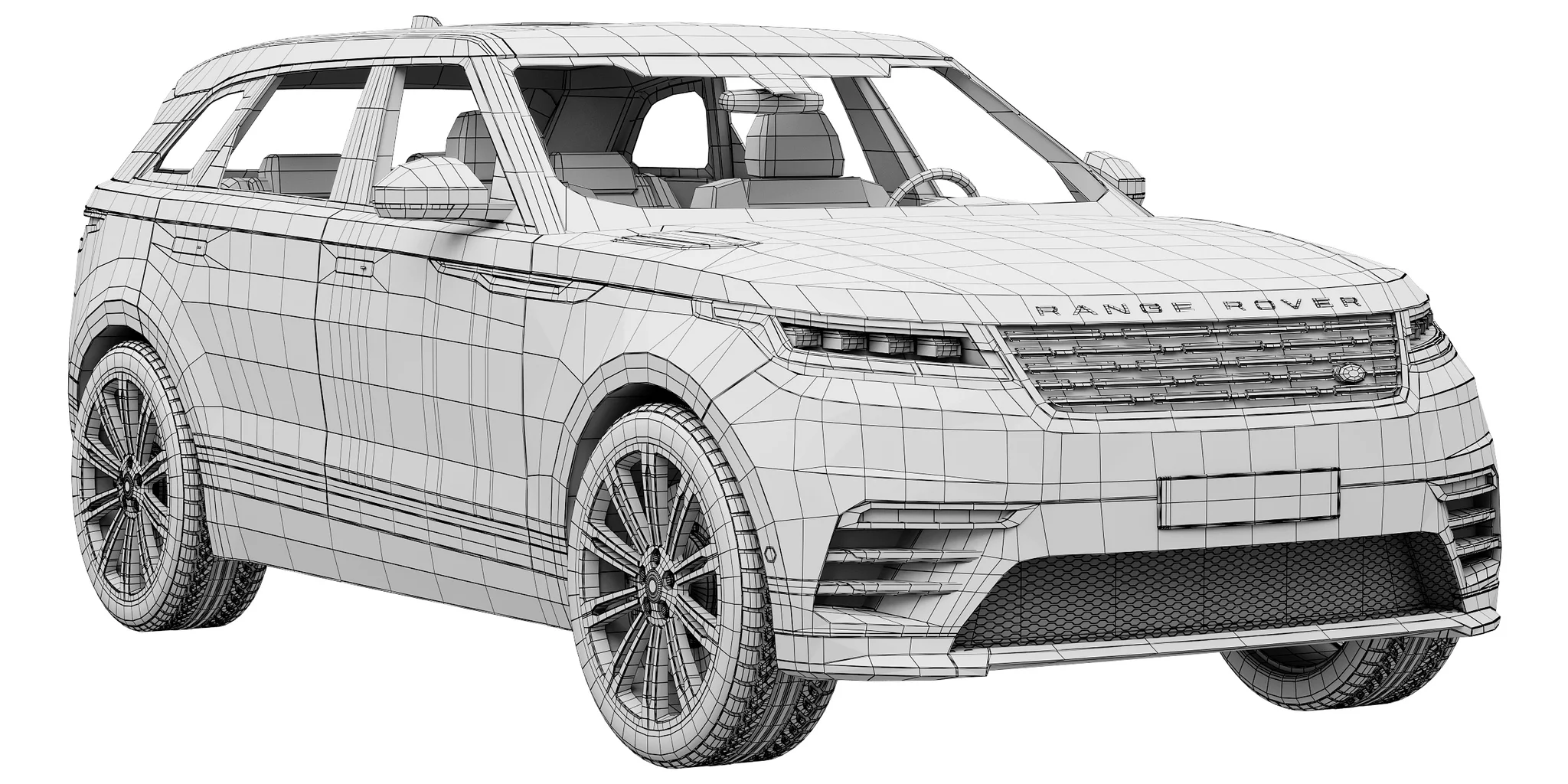 Land Rover Range Rover Velar, 3D model preview 17