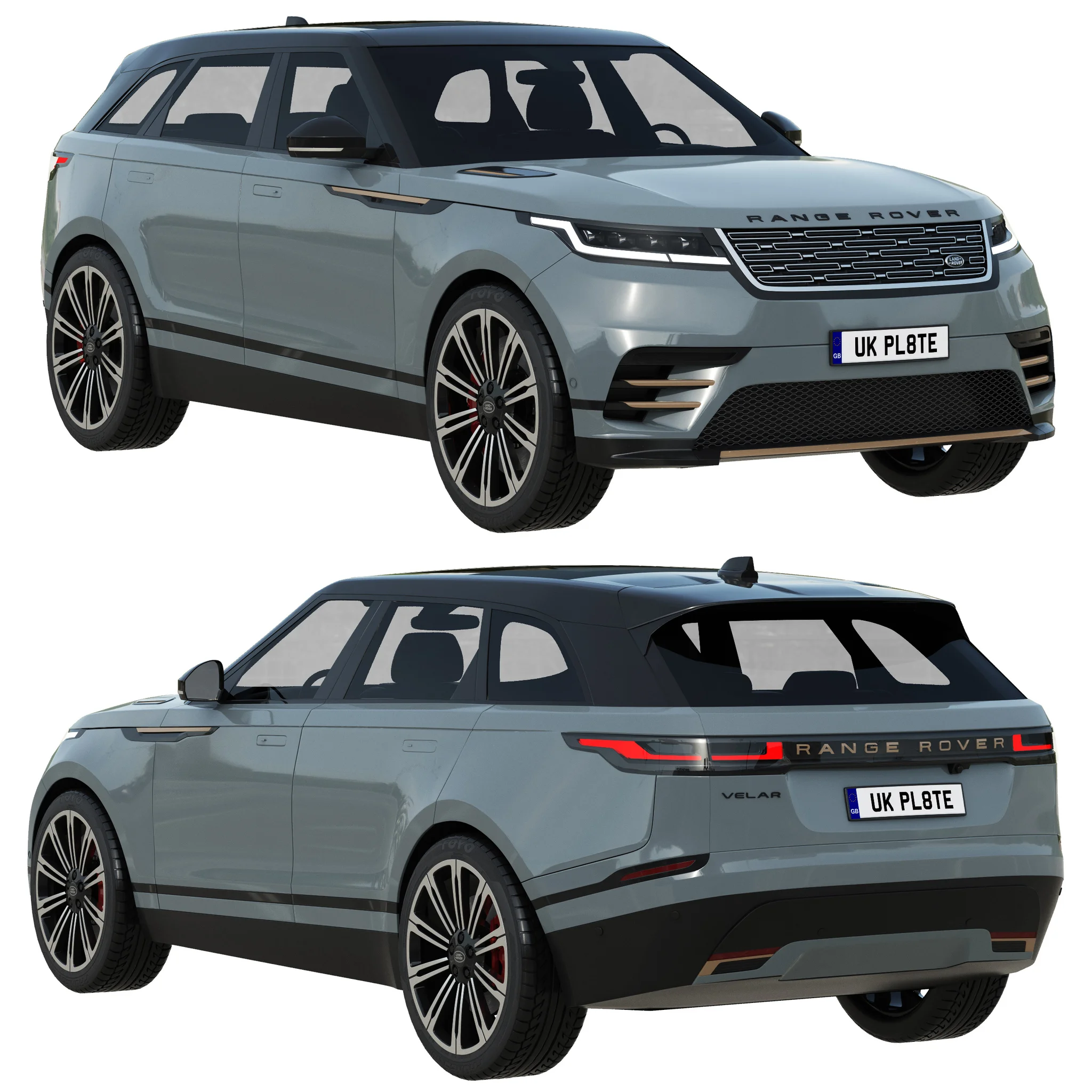 Land Rover Range Rover Velar, 3D model preview 21