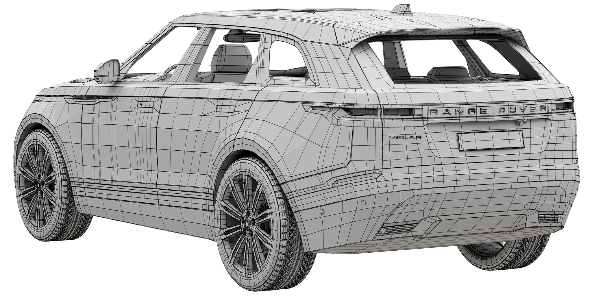 Land Rover Range Rover Velar, 3D model preview 23