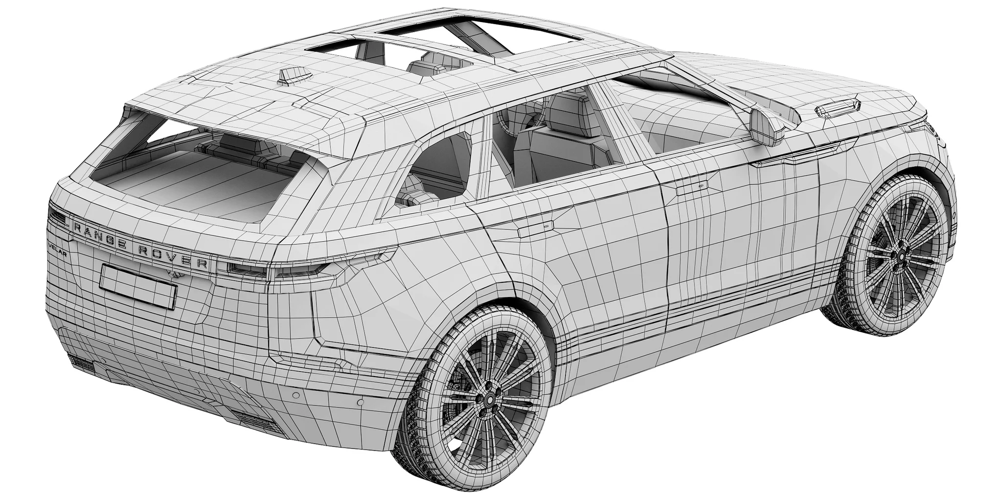 Land Rover Range Rover Velar, 3D model preview 36