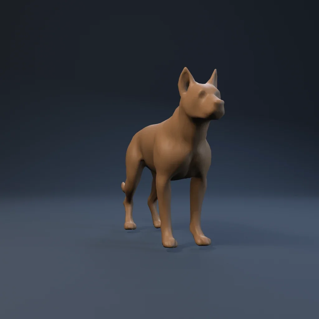 Dog Basemesh 06
