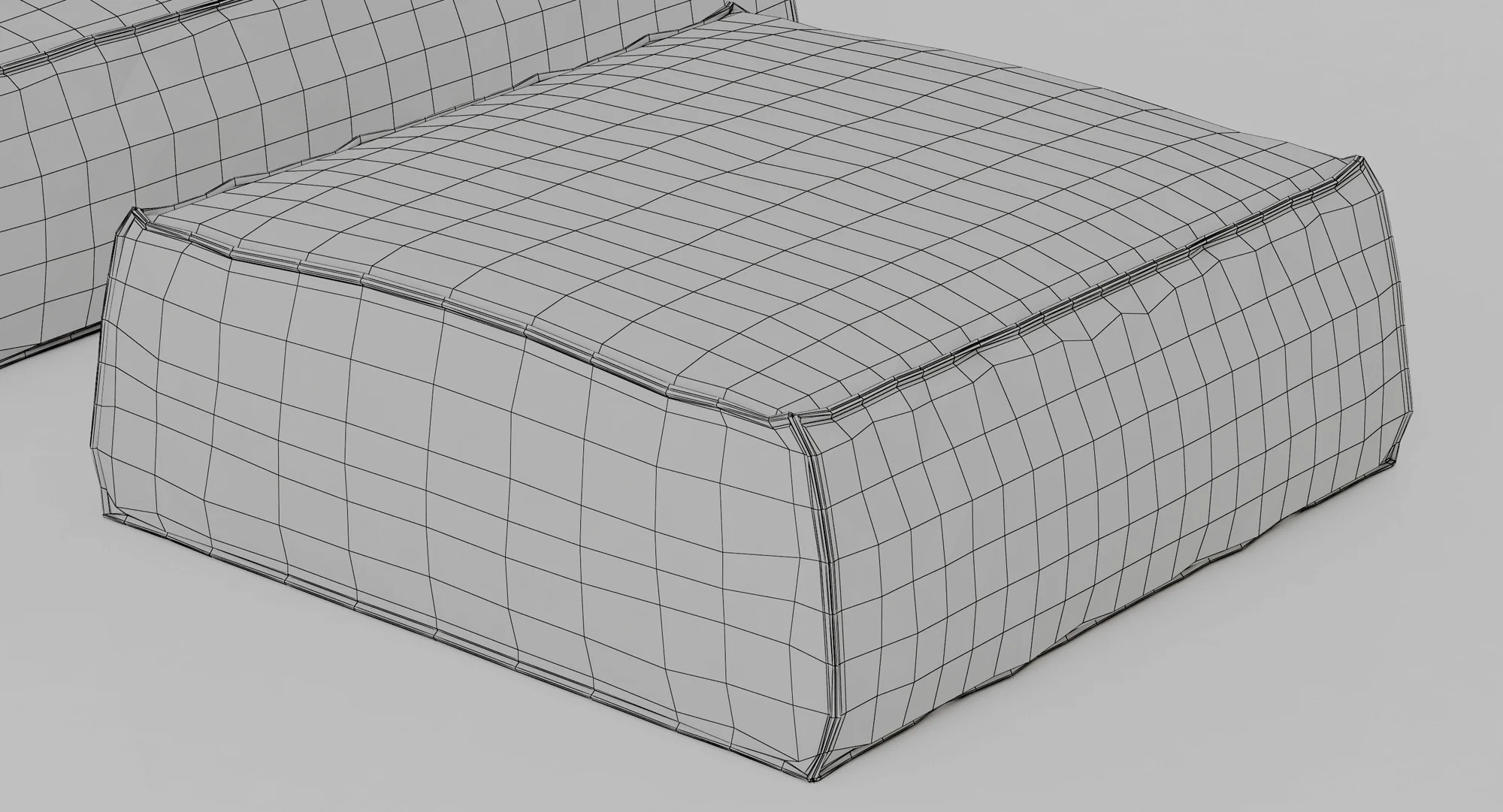 Baxter Damasco Sofa — 3D model preview 16