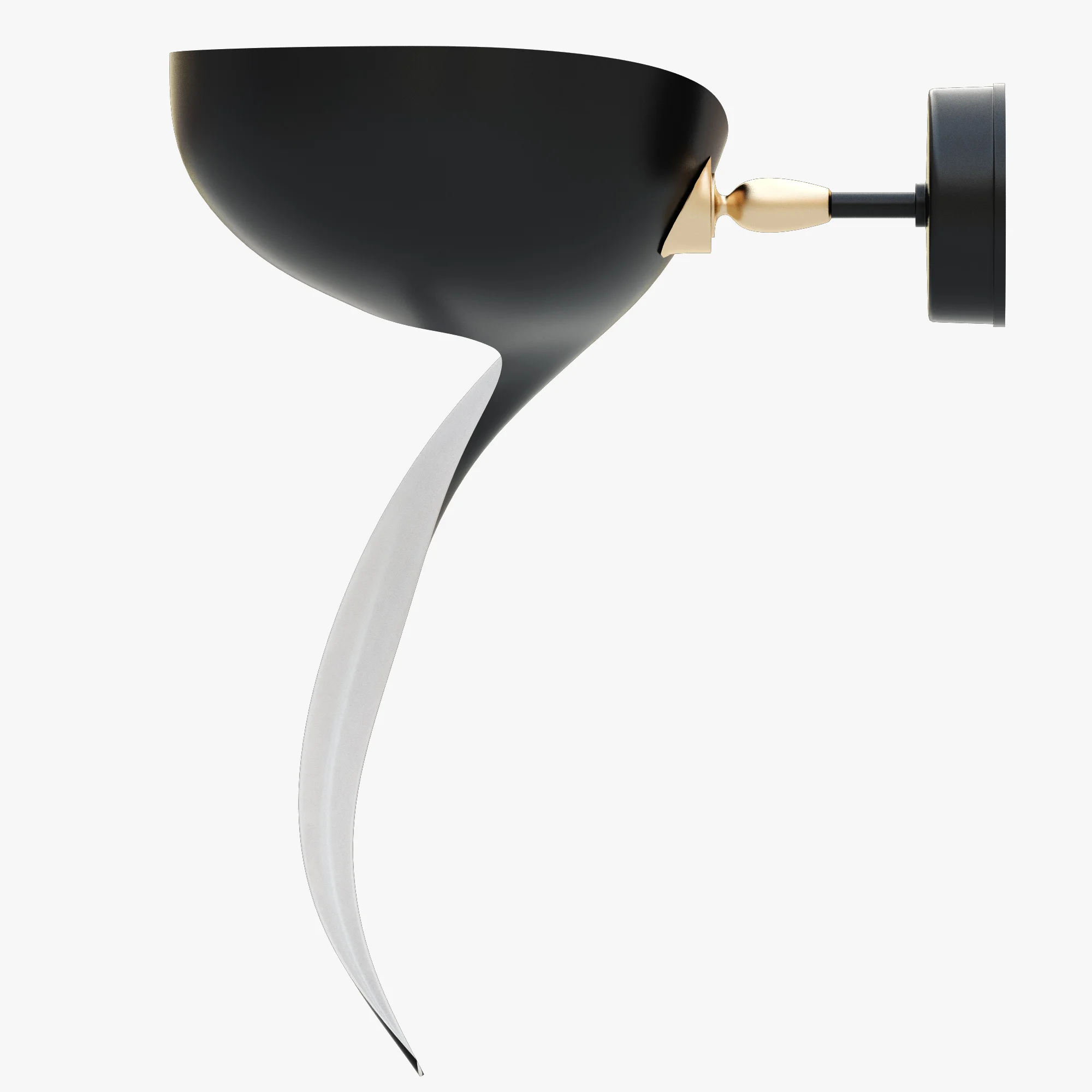 Serge Mouille Flame Sconces MSC FLA — 3D model preview 2