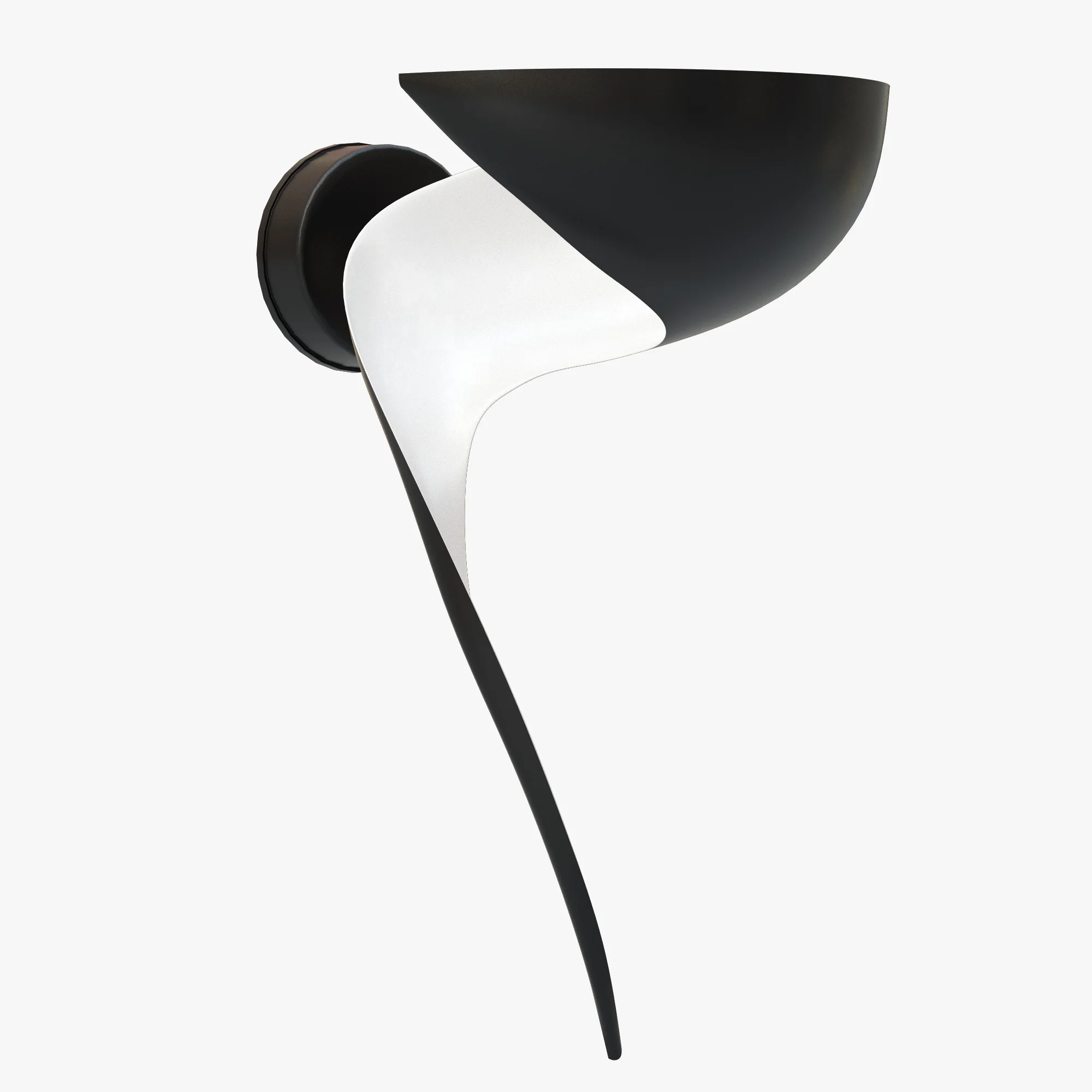 Serge Mouille Flame Sconces MSC FLA — 3D model preview 4