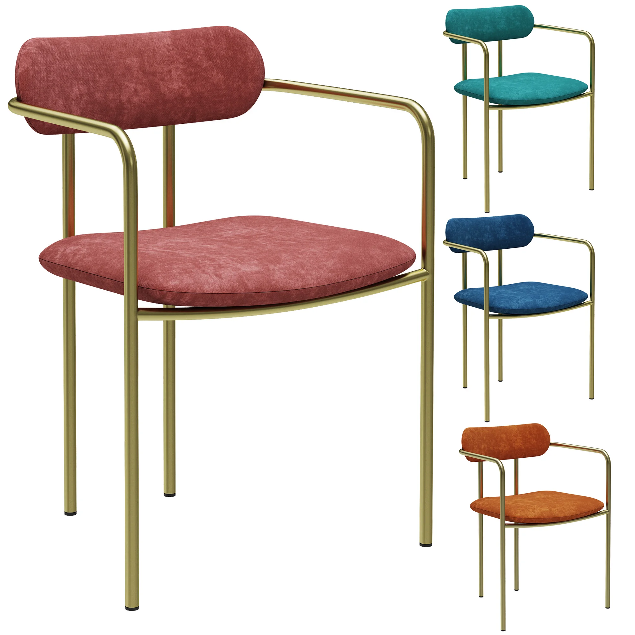 Eichholtz Dining Chair Singer — 3D model preview 3