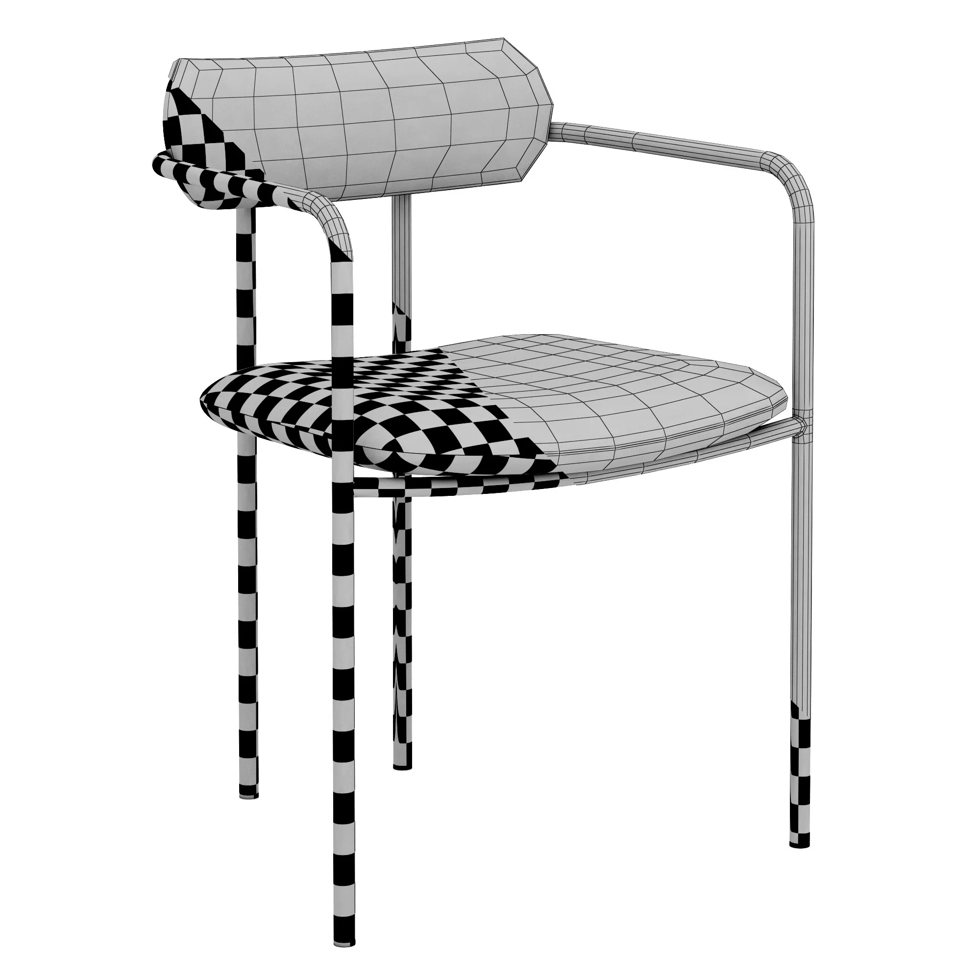 Eichholtz Dining Chair Singer — 3D model preview 16