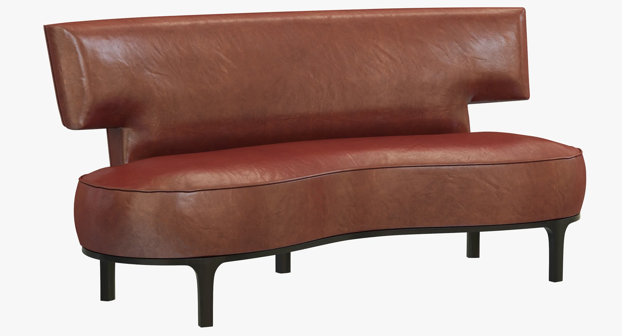 Flexform Drop Sofa — 3D model preview 1
