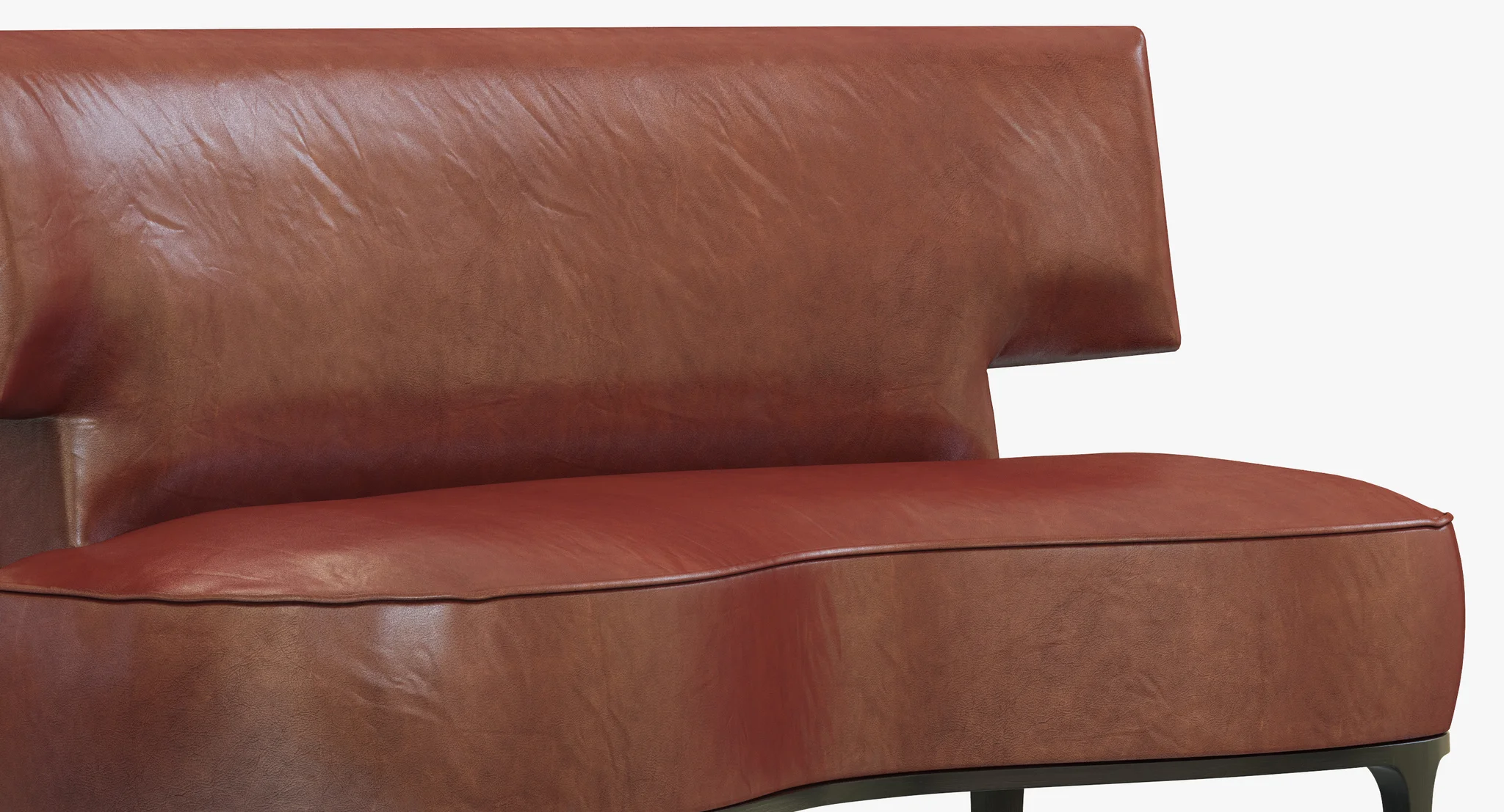 Flexform Drop Sofa — 3D model preview 6