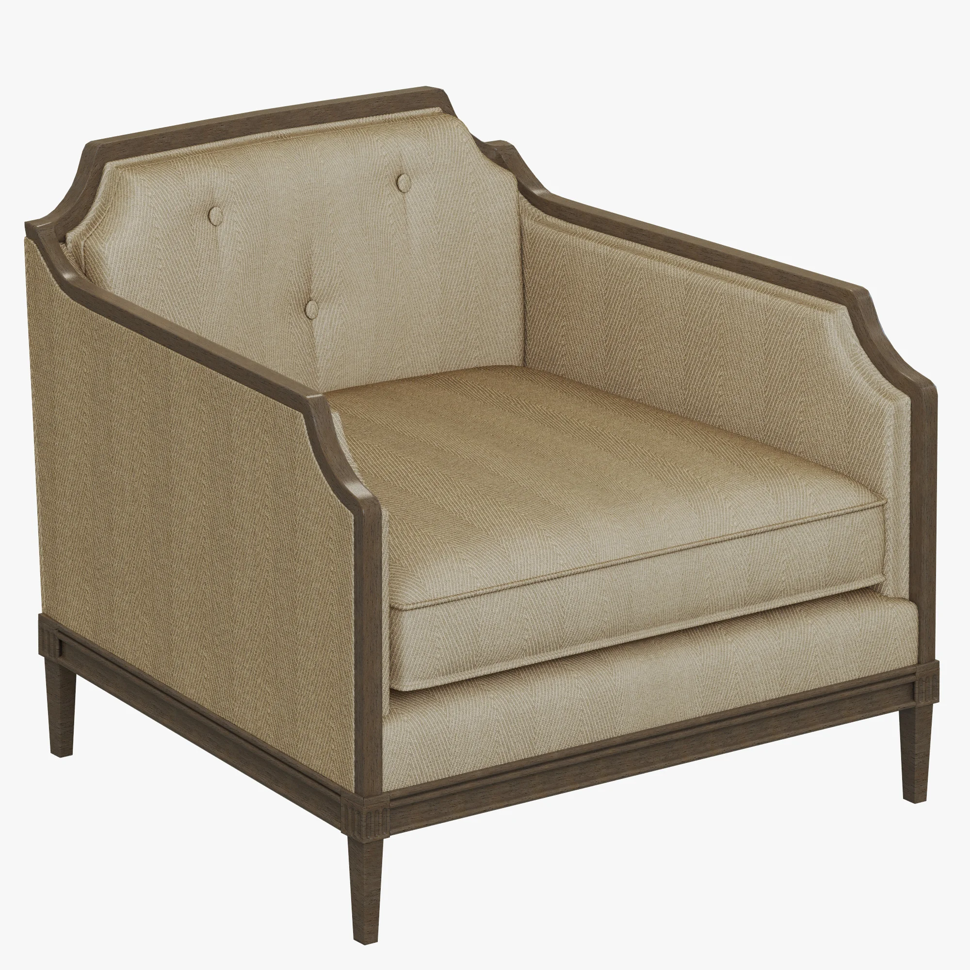 Caracole Frame Of Reference Chair — 3D model preview 3