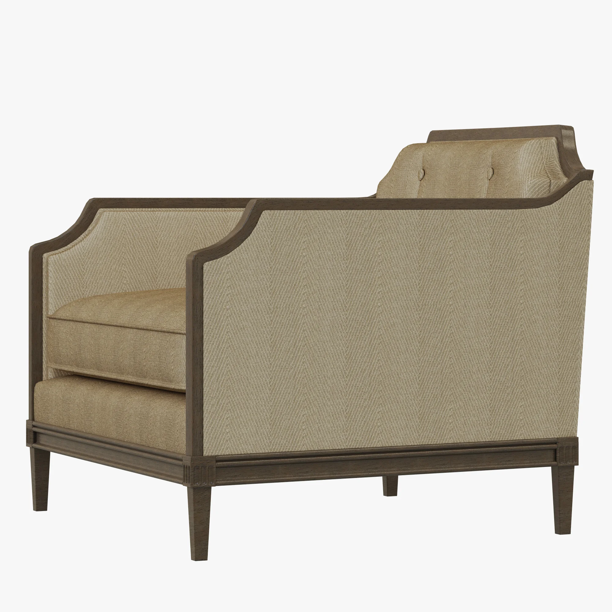 Caracole Frame Of Reference Chair — 3D model preview 4