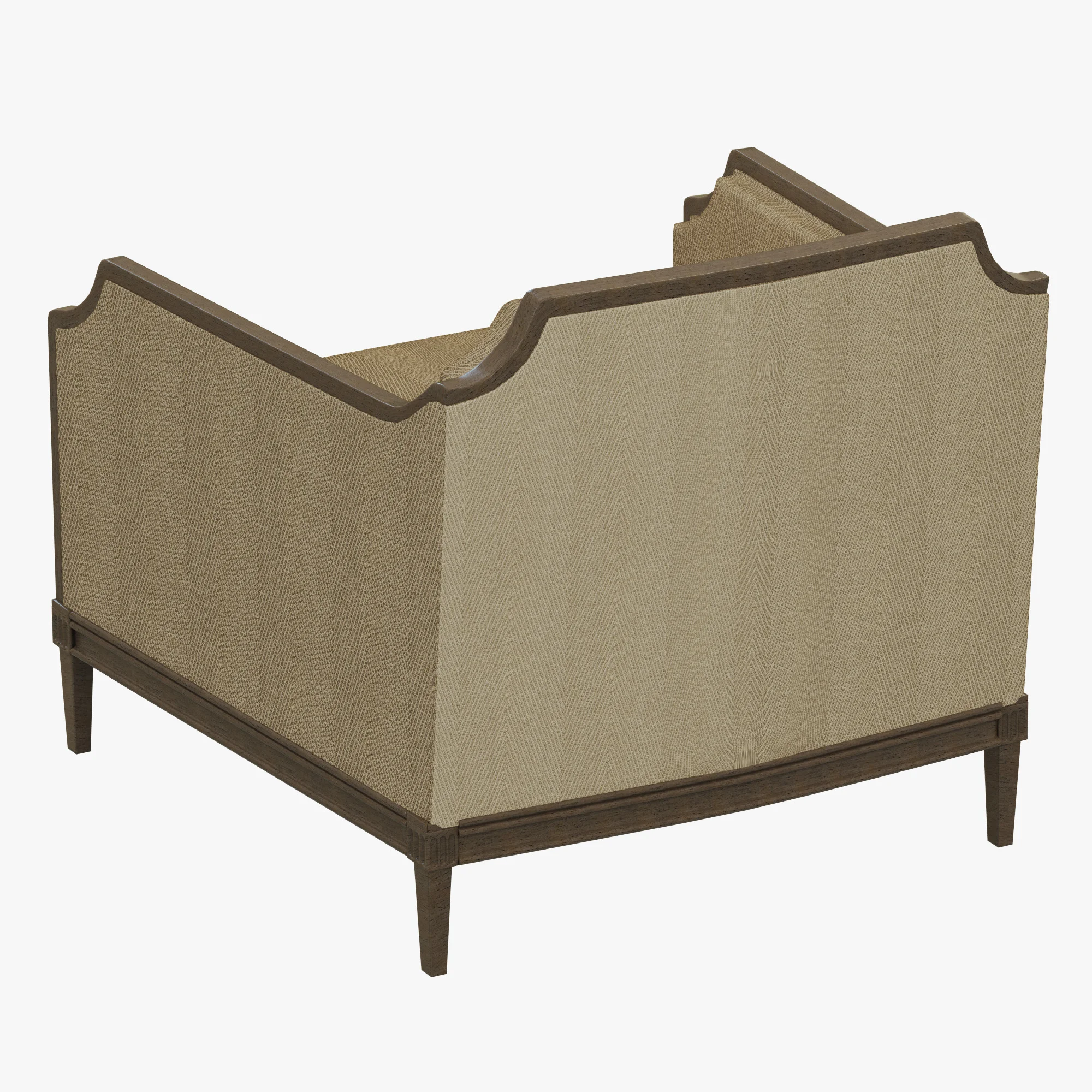 Caracole Frame Of Reference Chair — 3D model preview 6