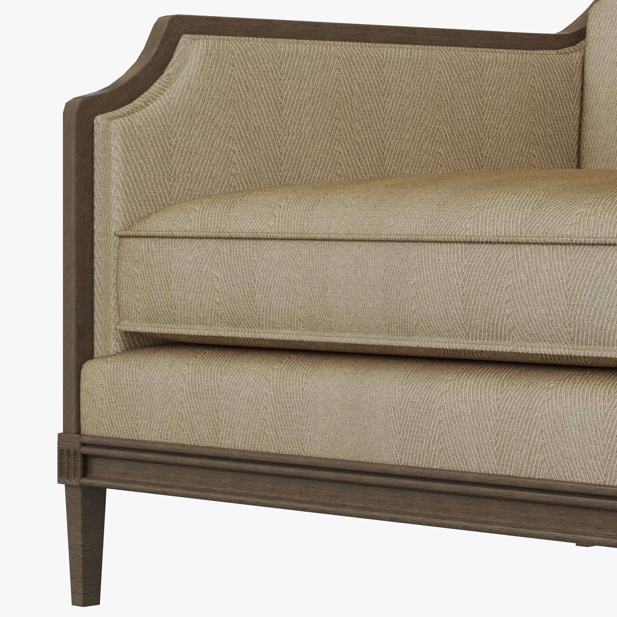 Caracole Frame Of Reference Chair — 3D model preview 9