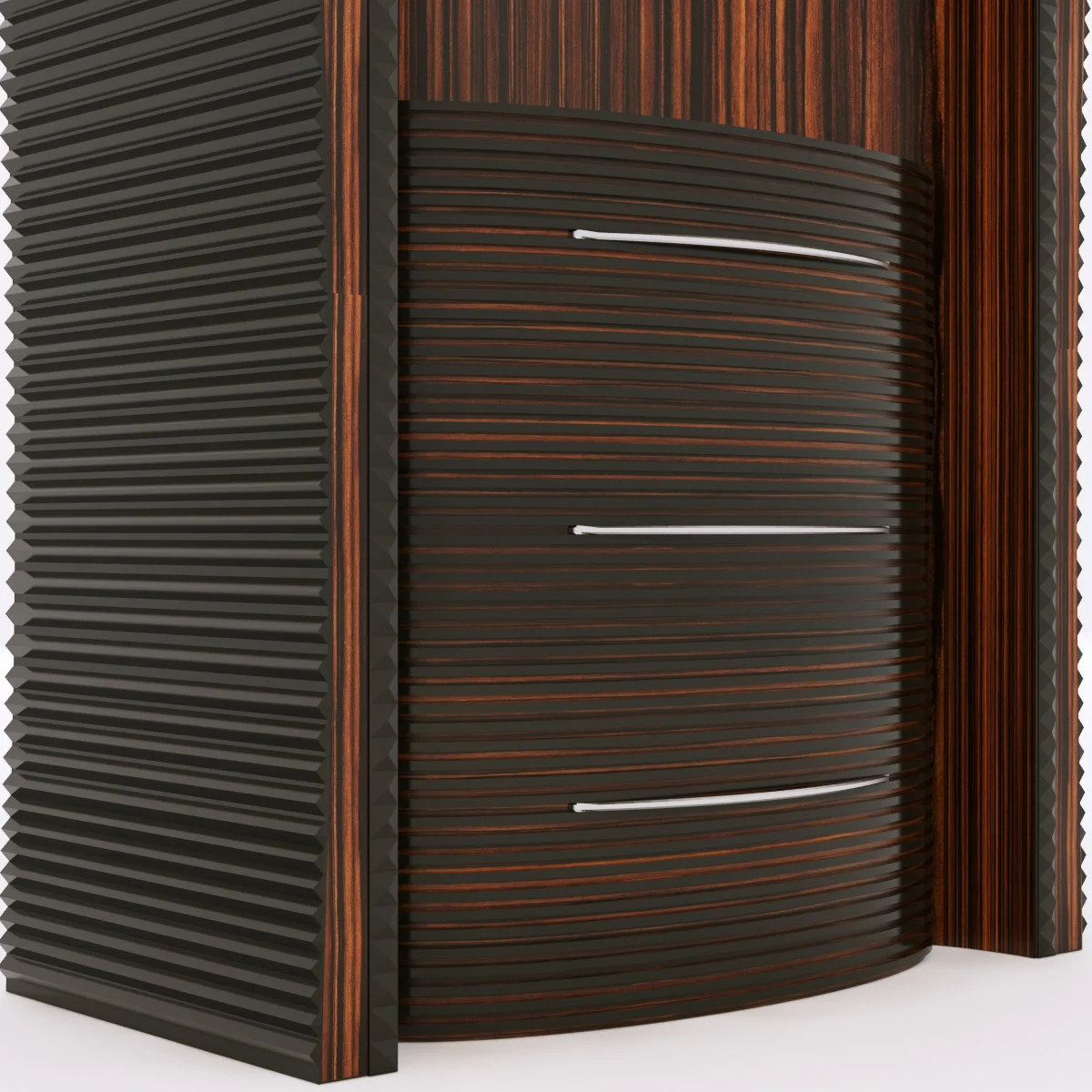Francesko Molon L502 Bookcase — 3D model preview 1