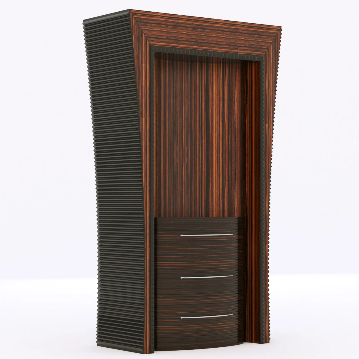 Francesko Molon L502 Bookcase — 3D model preview 2