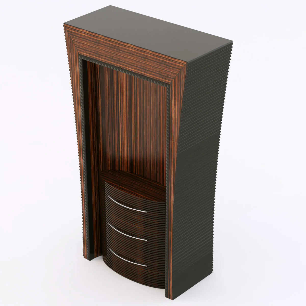 Francesko Molon L502 Bookcase — 3D model preview 3