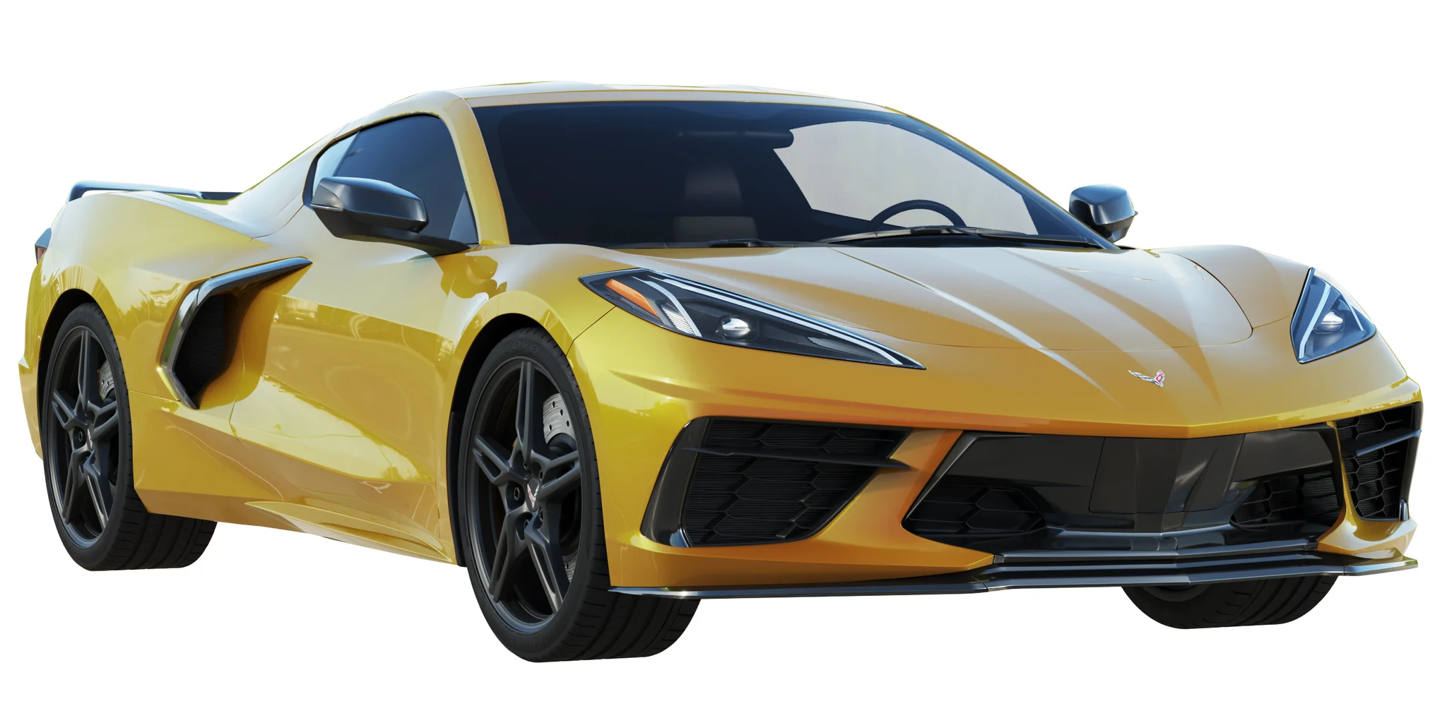 Chevrolet Corvette C8 2020, 3D model preview 23