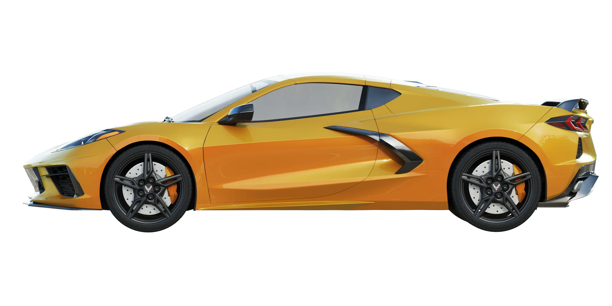 Chevrolet Corvette C8 2020, 3D model preview 35