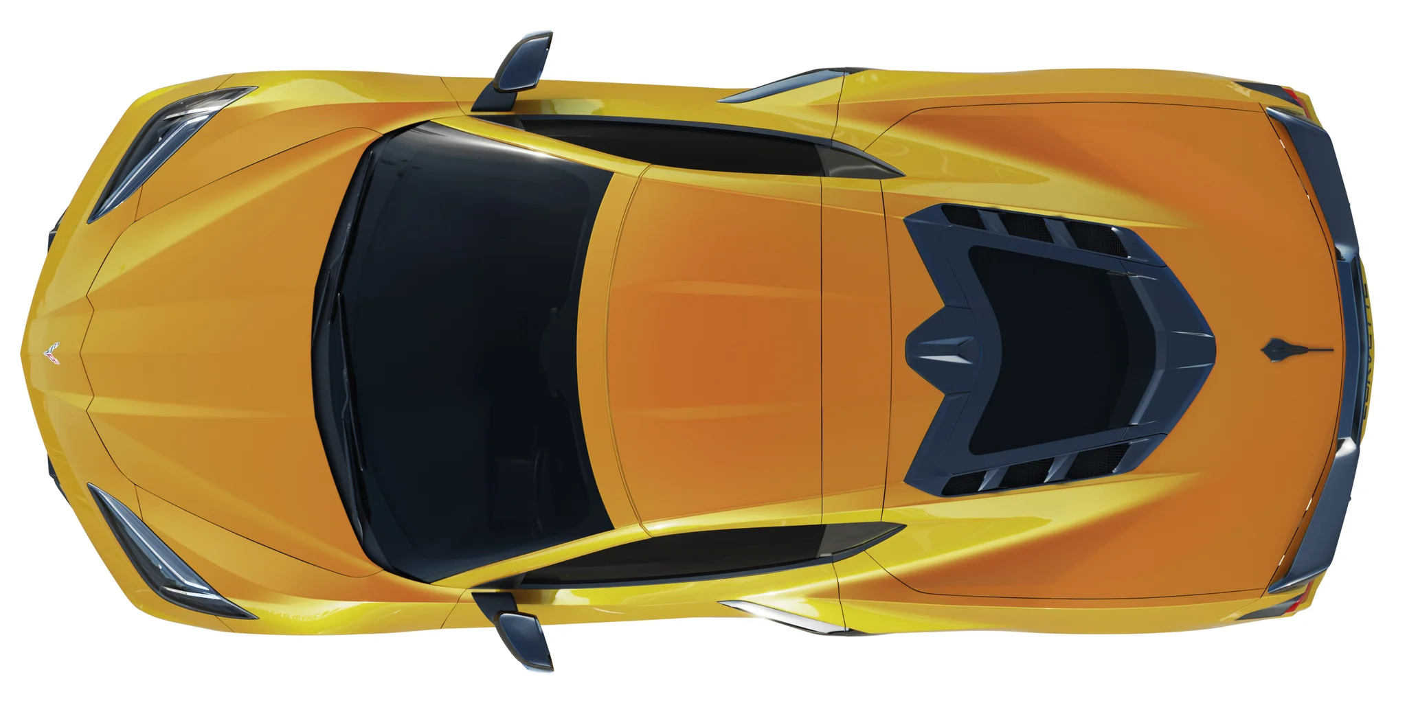 Chevrolet Corvette C8 2020, 3D model preview 36