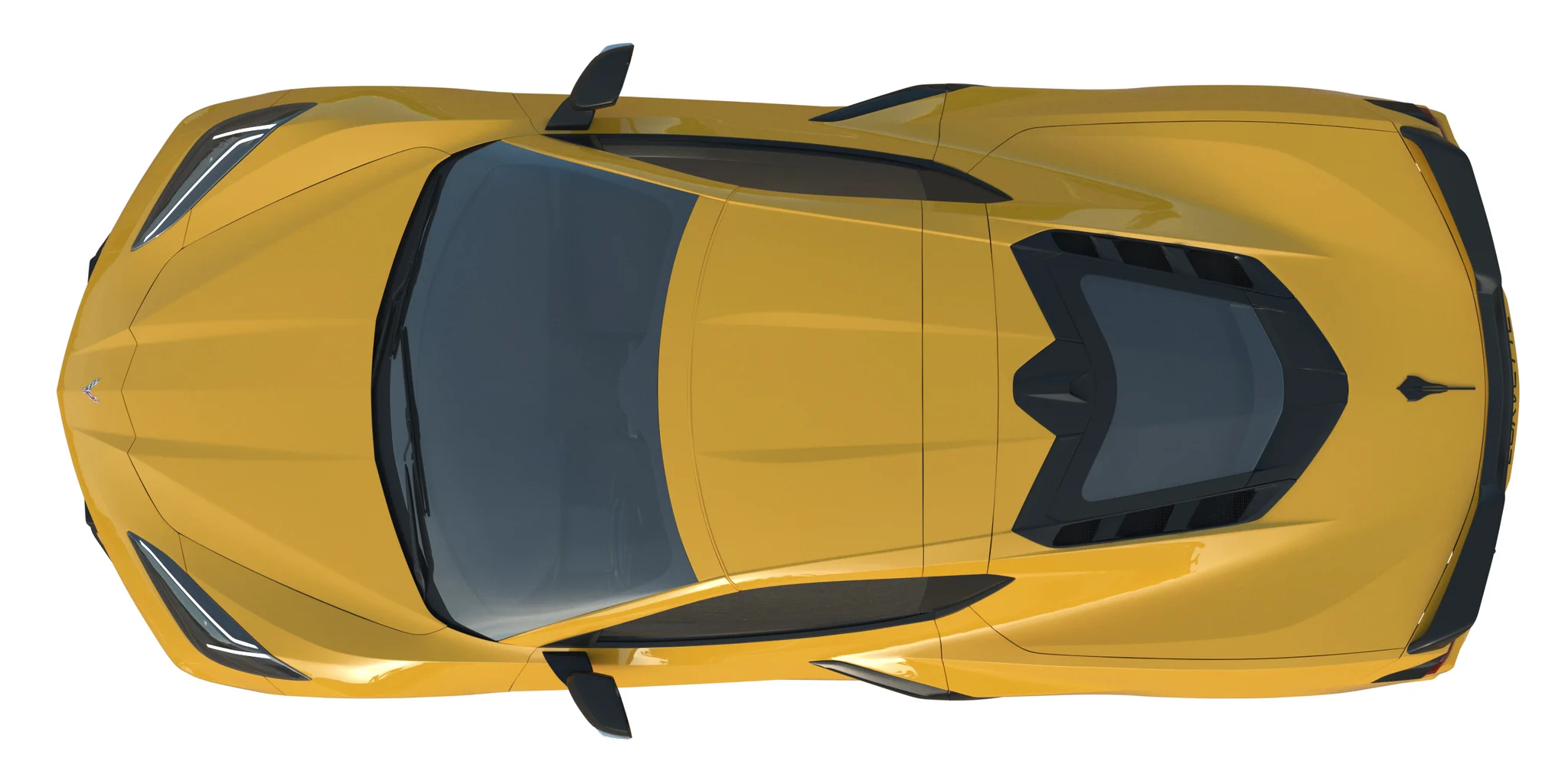 Chevrolet Corvette C8 2020, 3D model preview 10