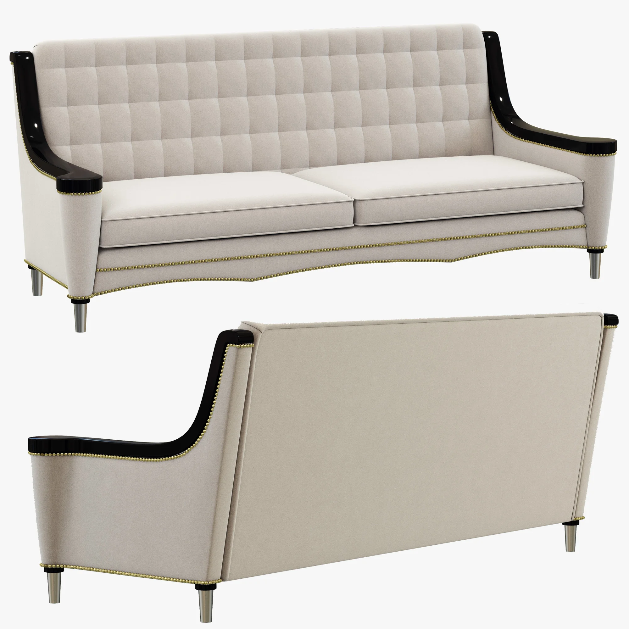 Francesco Molon SOFA BERKELEY D521 — 3D model preview 2